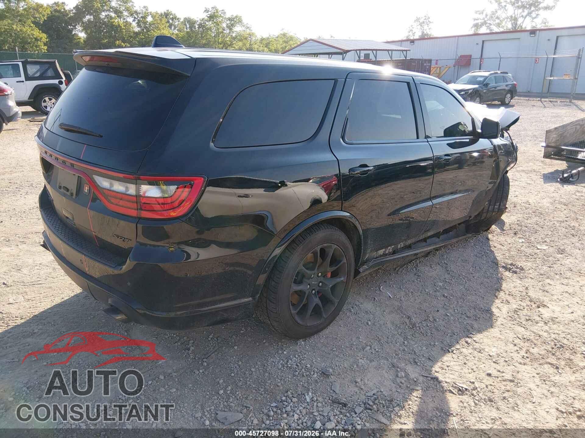 DODGE DURANGO 2022 - 1C4SDJGJ5NC189882
