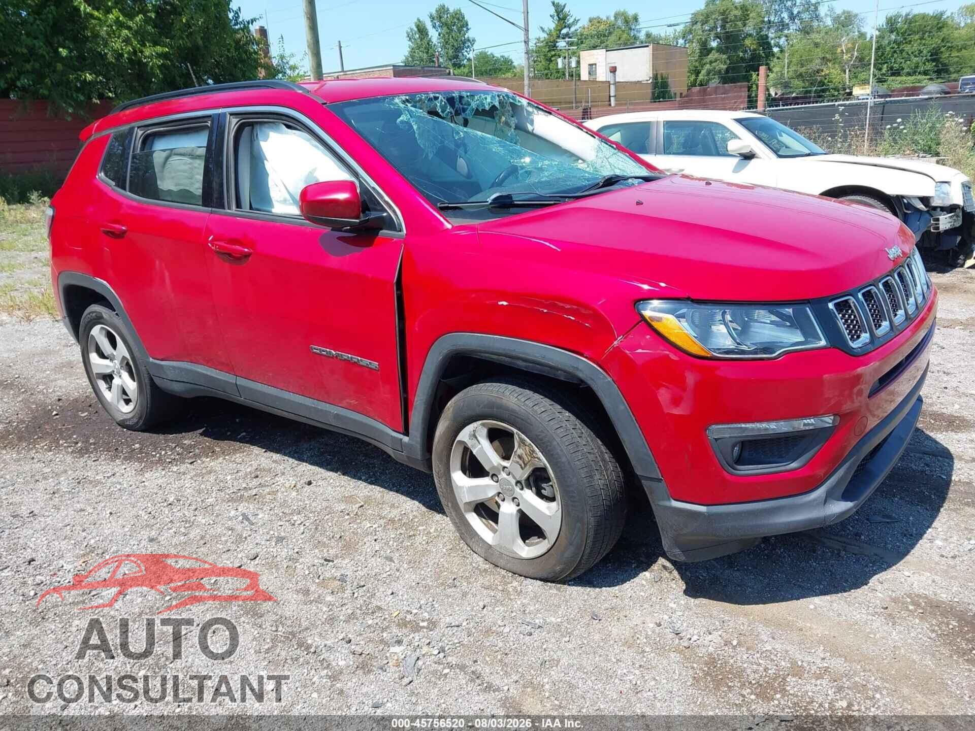 JEEP COMPASS 2018 - 3C4NJDBBXJT207704