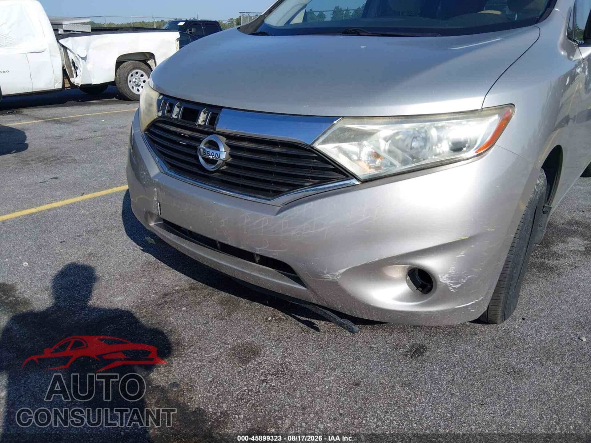 NISSAN QUEST 2012 - JN8AE2KPXC9040652