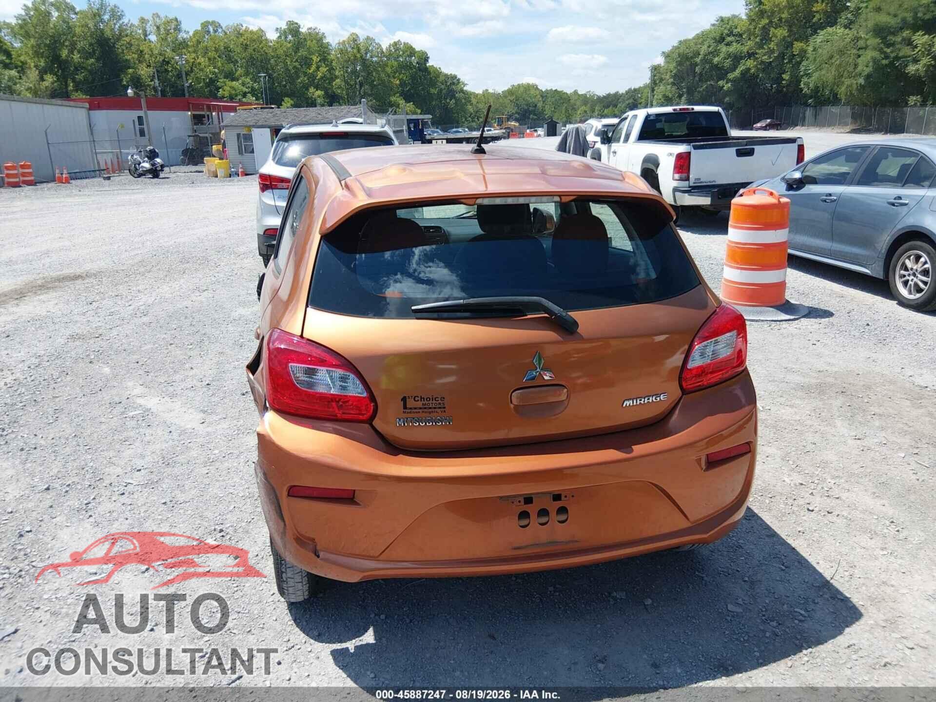 MITSUBISHI MIRAGE 2017 - ML32A3HJ2HH013059