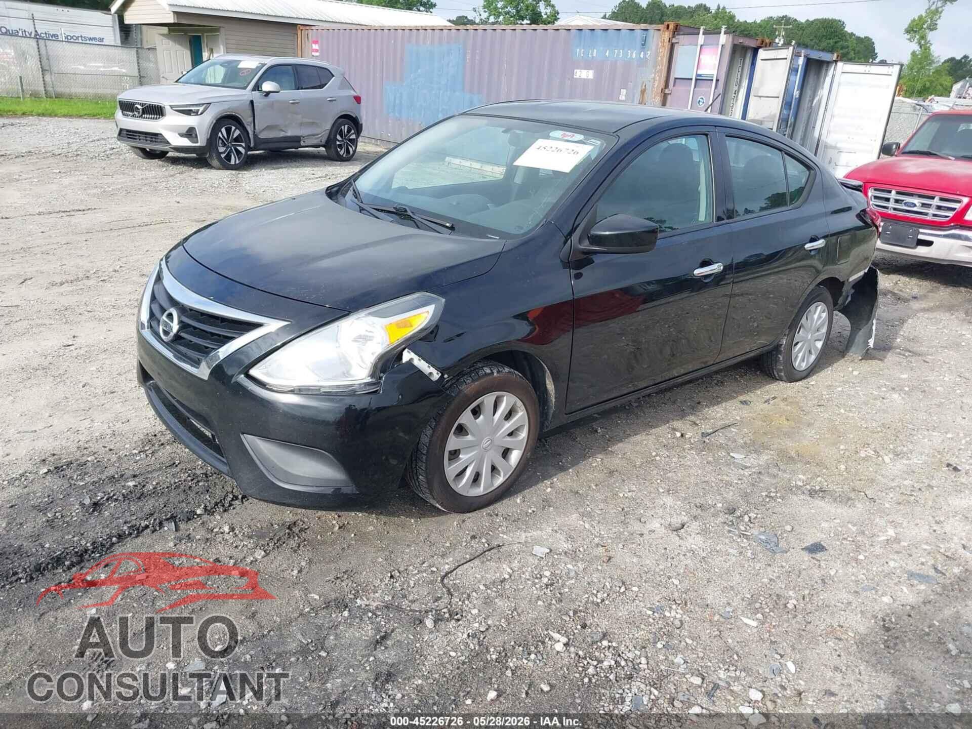 NISSAN VERSA 2019 - 3N1CN7AP7KL807952
