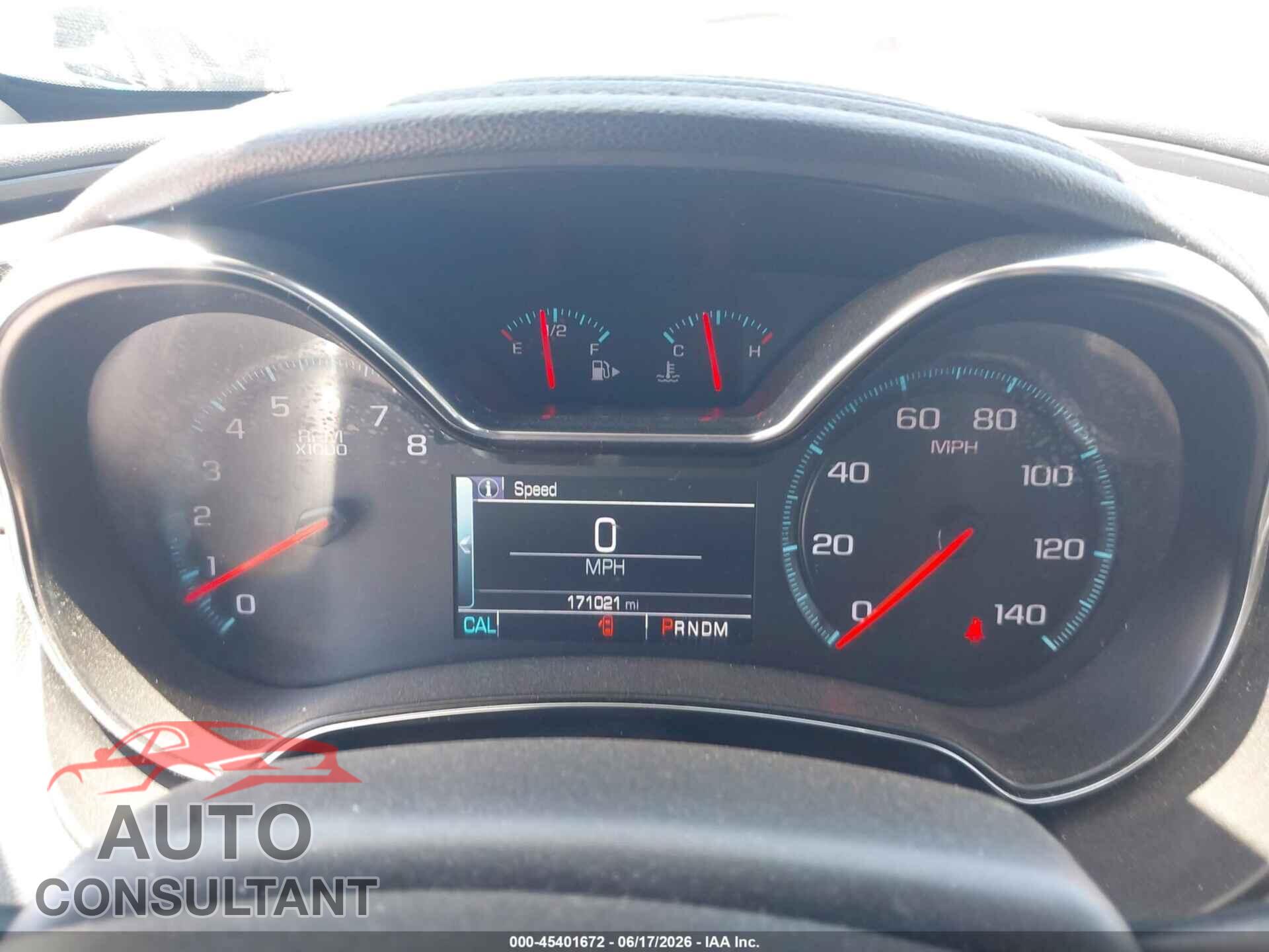 CHEVROLET IMPALA 2015 - 2G1165S35F9115045