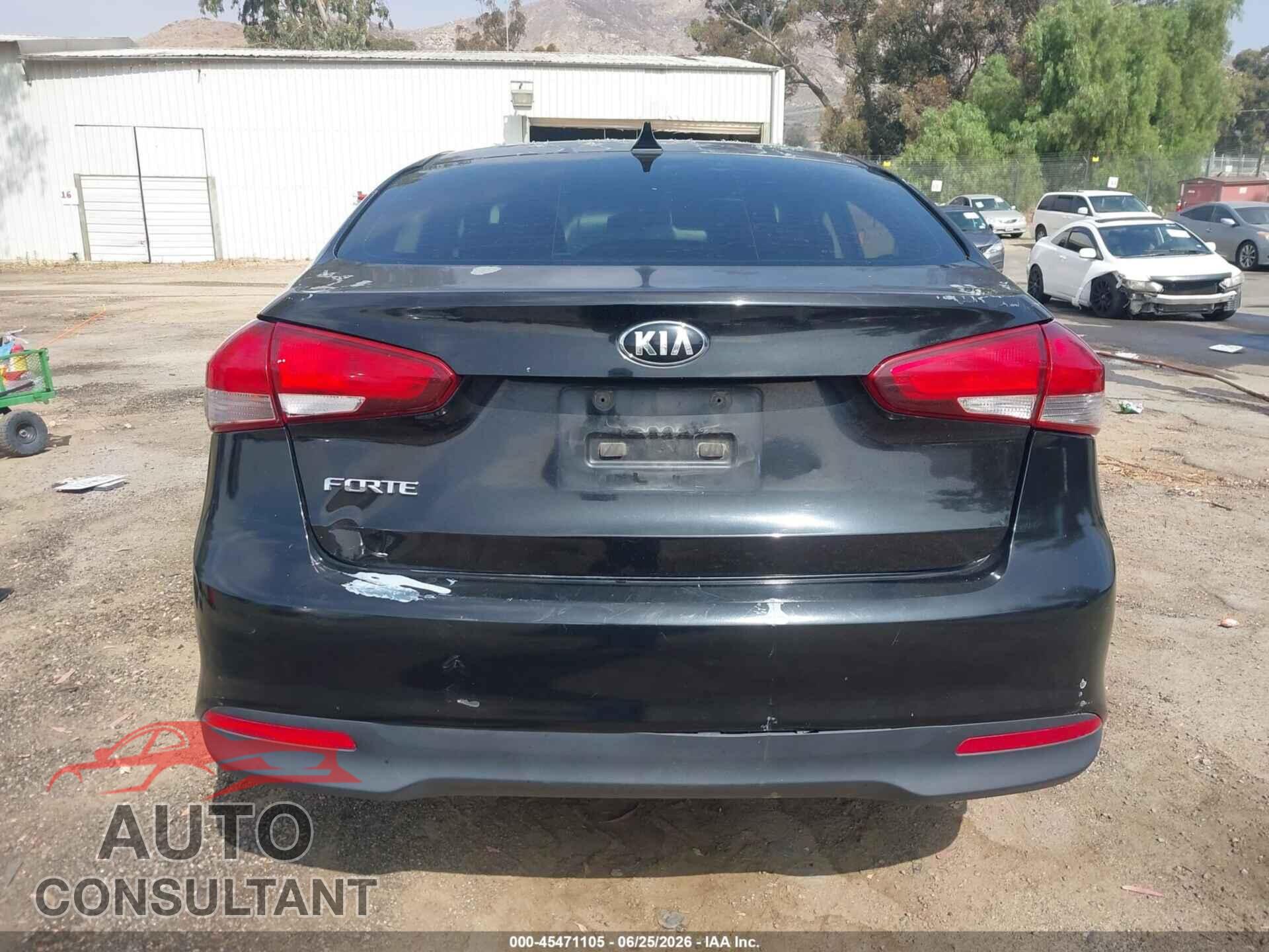 KIA FORTE 2017 - 3KPFK4A72HE044124
