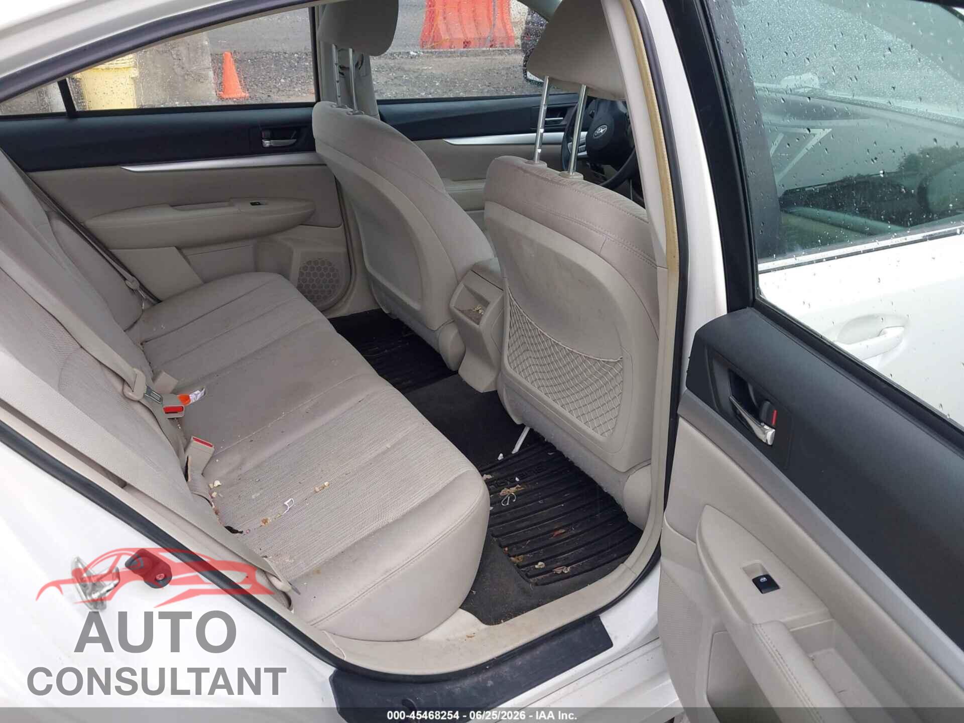 SUBARU LEGACY 2014 - 4S3BMBA69E3008793