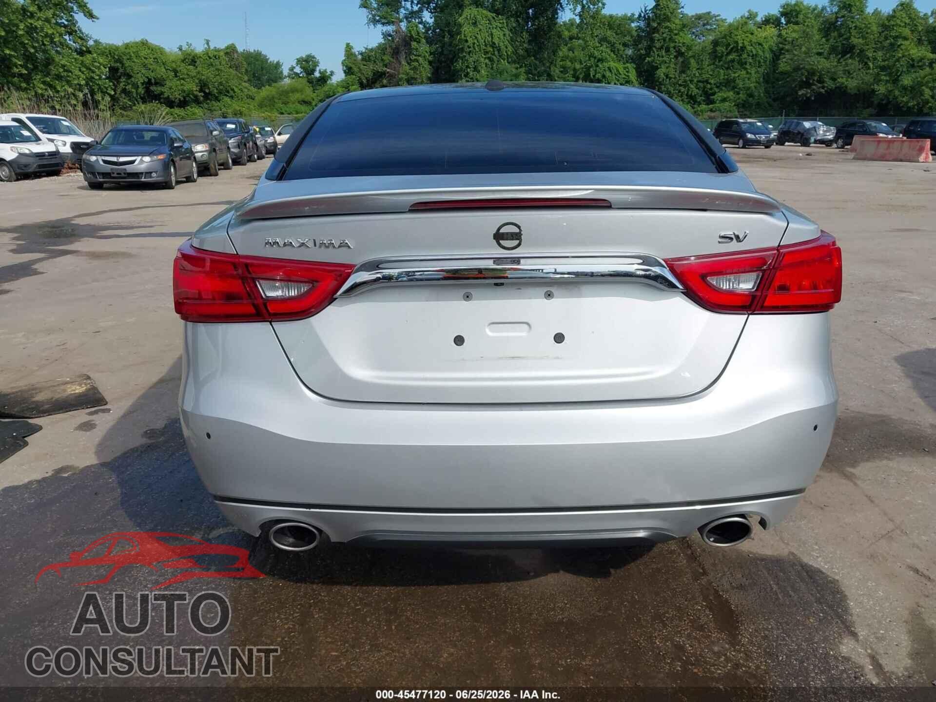 NISSAN MAXIMA 2017 - 1N4AA6AP1HC407020