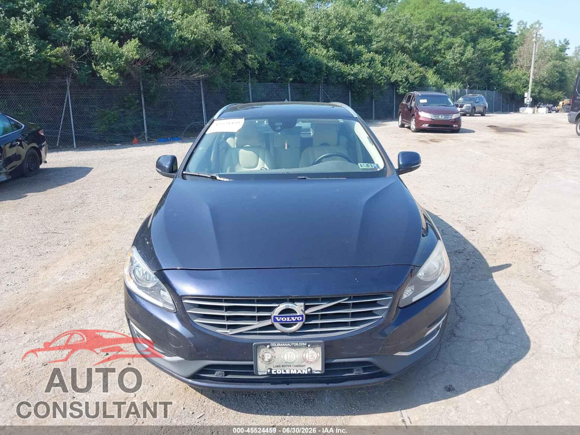 VOLVO V60 2017 - YV140MEK1H1343631