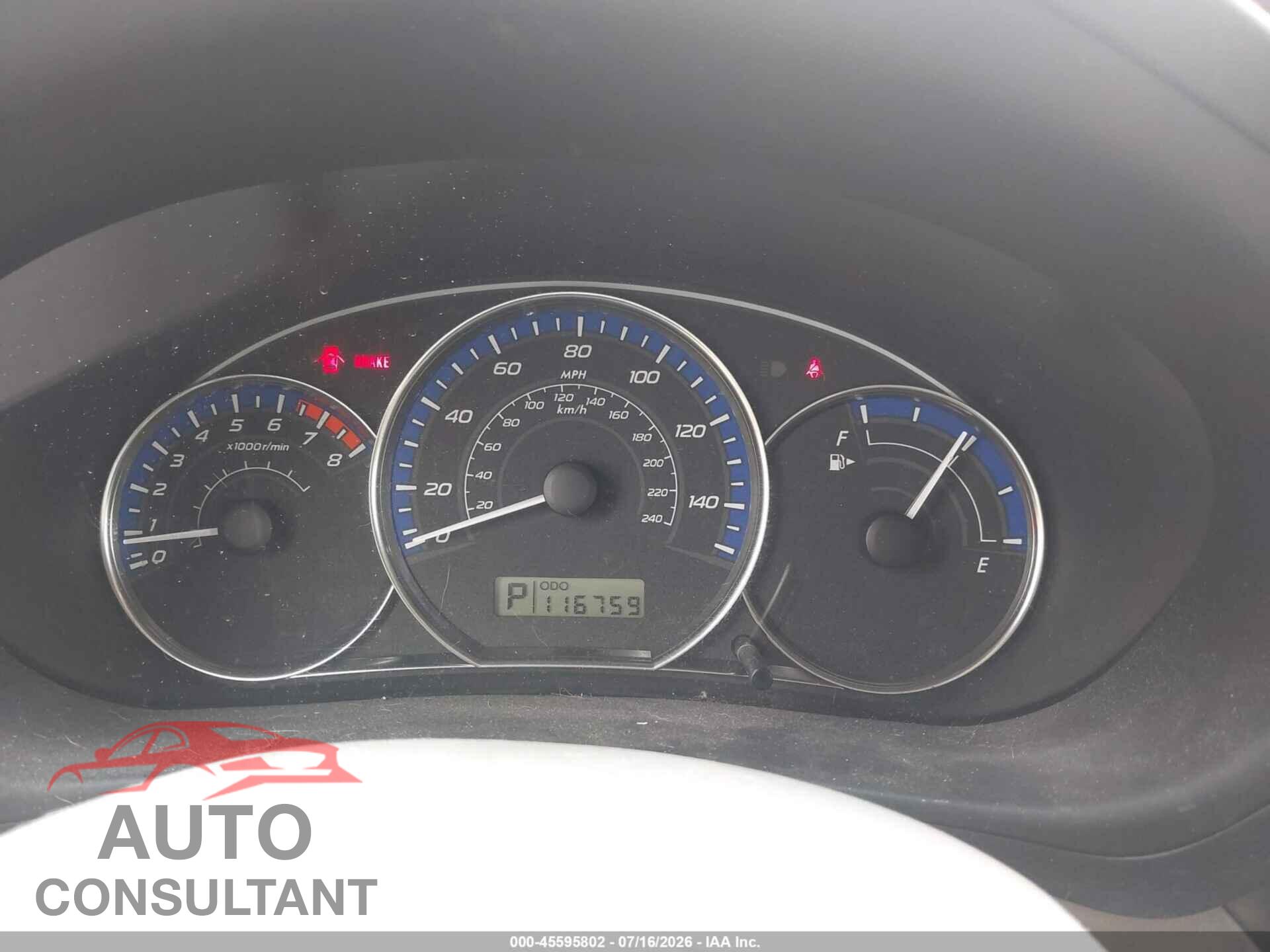 SUBARU FORESTER 2012 - JF2SHAFC5CH438707