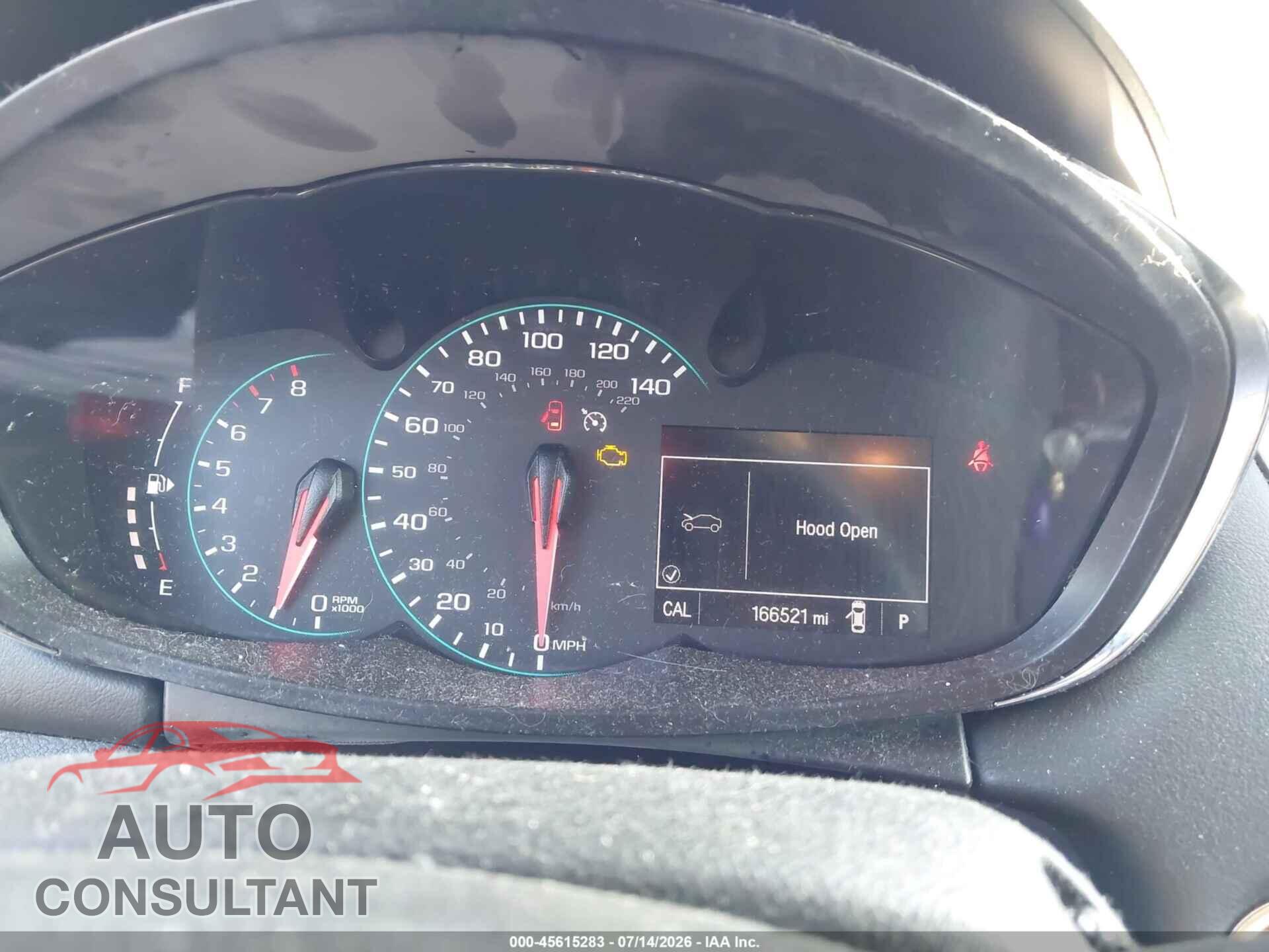 CHEVROLET TRAX 2017 - 3GNCJLSB4HL243679