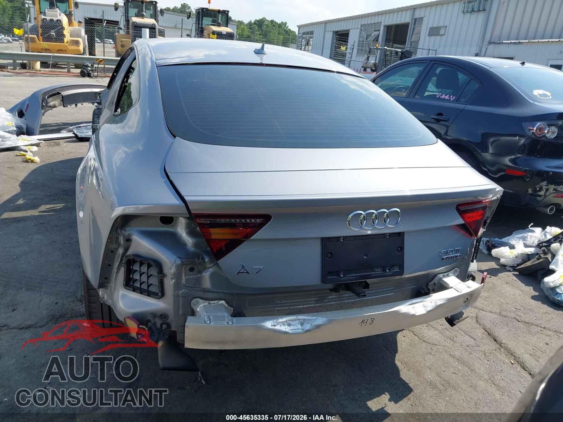 AUDI A7 2018 - WAUW3AFC5JN090899