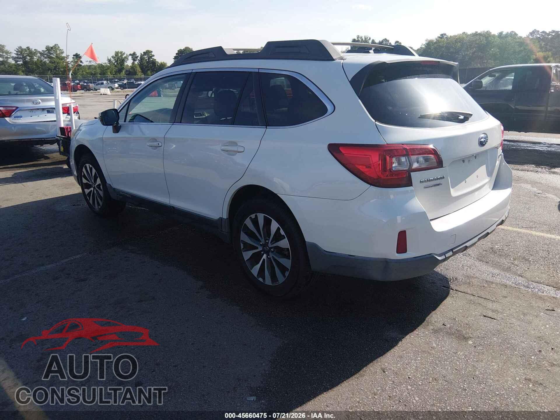 SUBARU OUTBACK 2015 - 4S4BSANC9F3244258