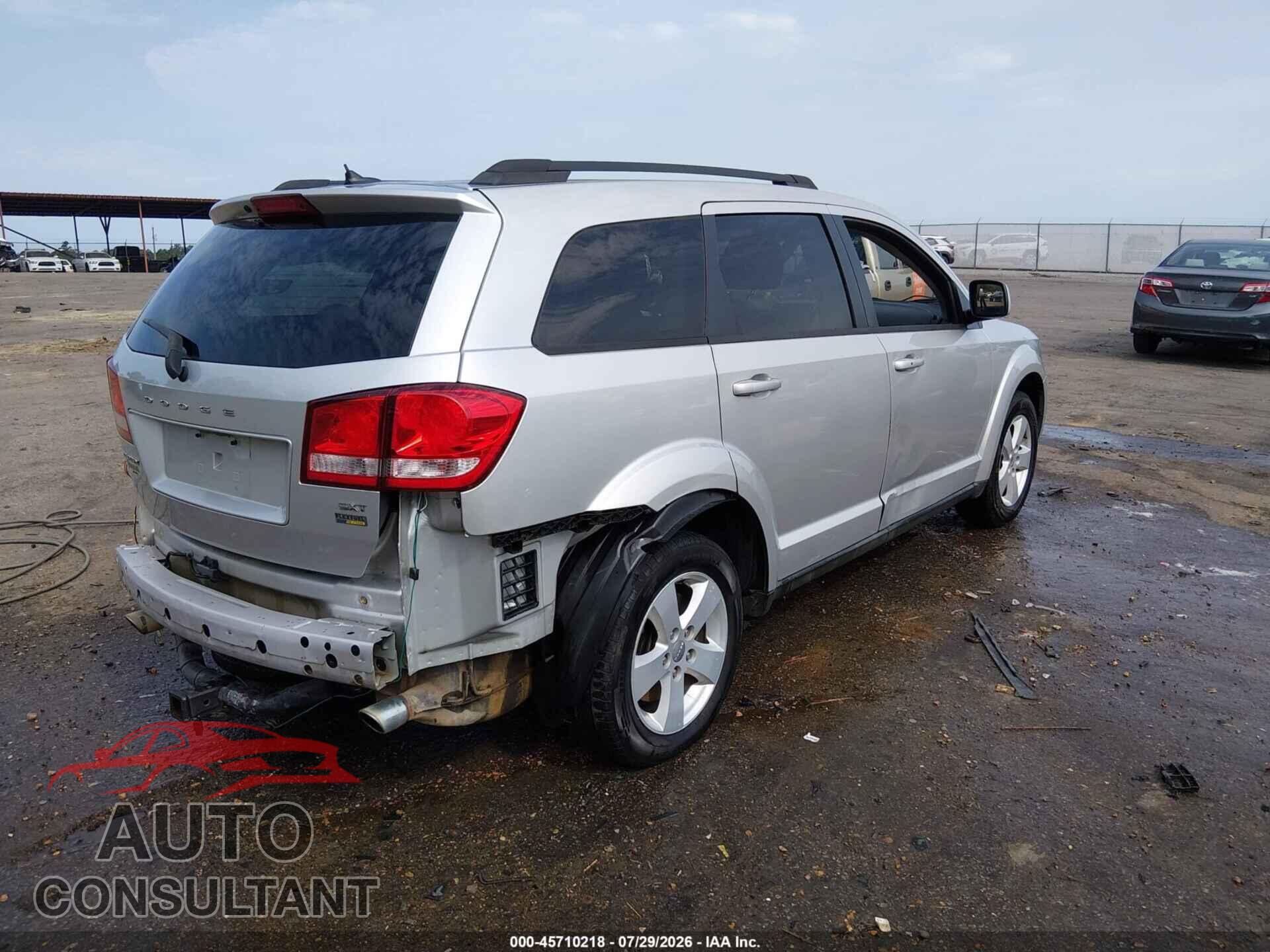 DODGE JOURNEY 2012 - 3C4PDCBG6CT322471