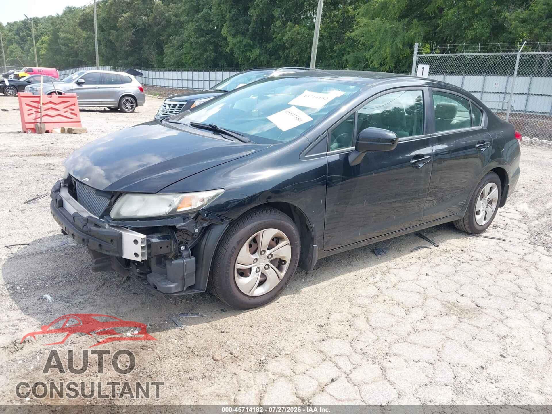 HONDA CIVIC 2014 - 19XFB2E57EE026565