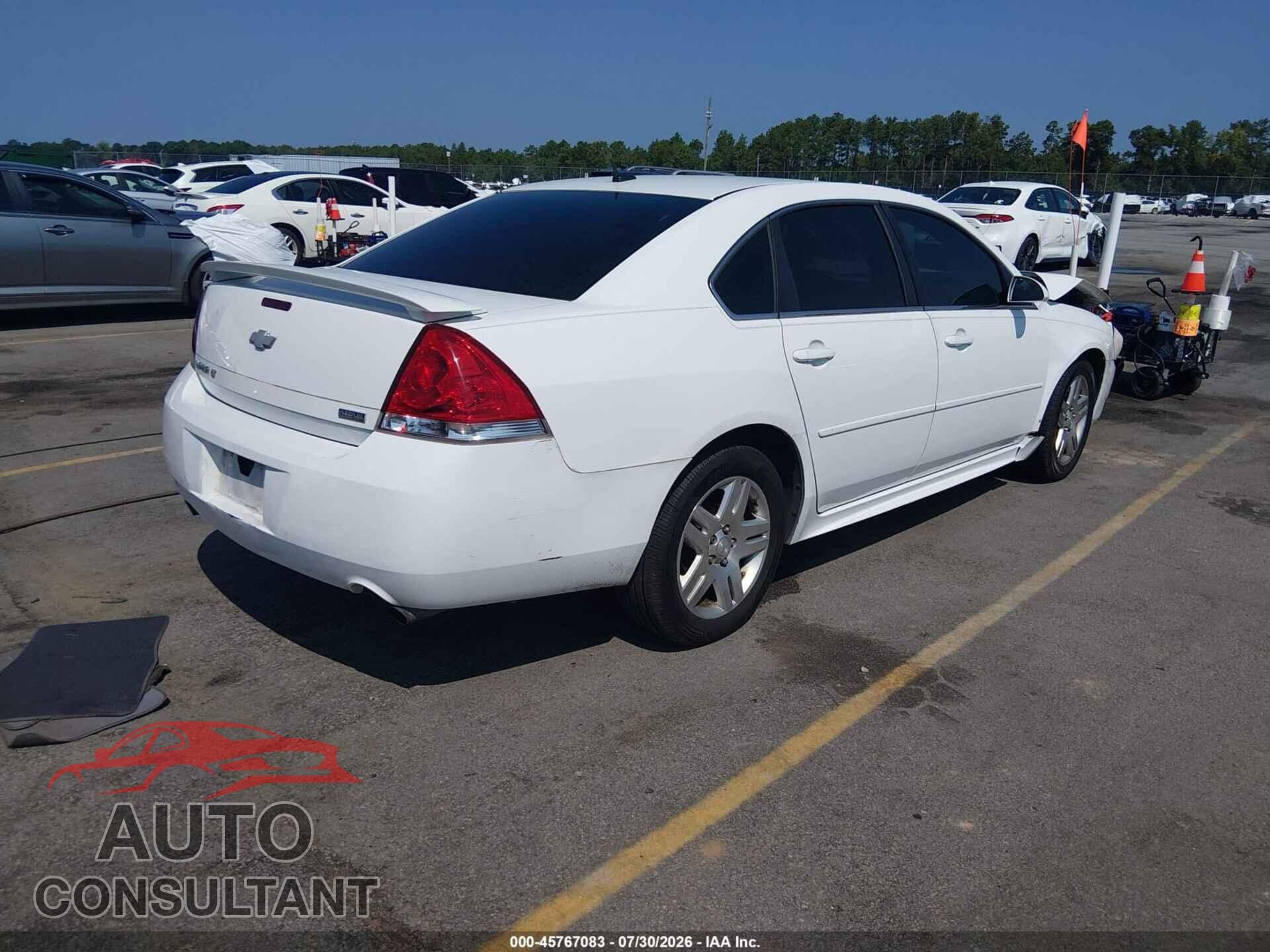 CHEVROLET IMPALA 2012 - 2G1WG5E35C1247330