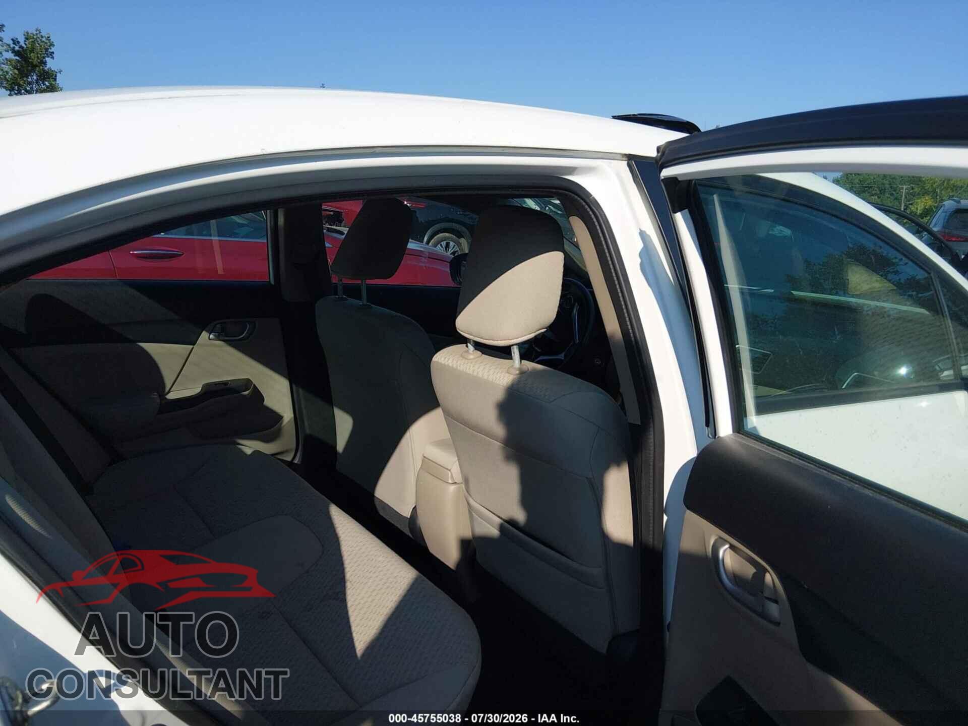 HONDA CIVIC 2014 - 19XFB2F52EE032479