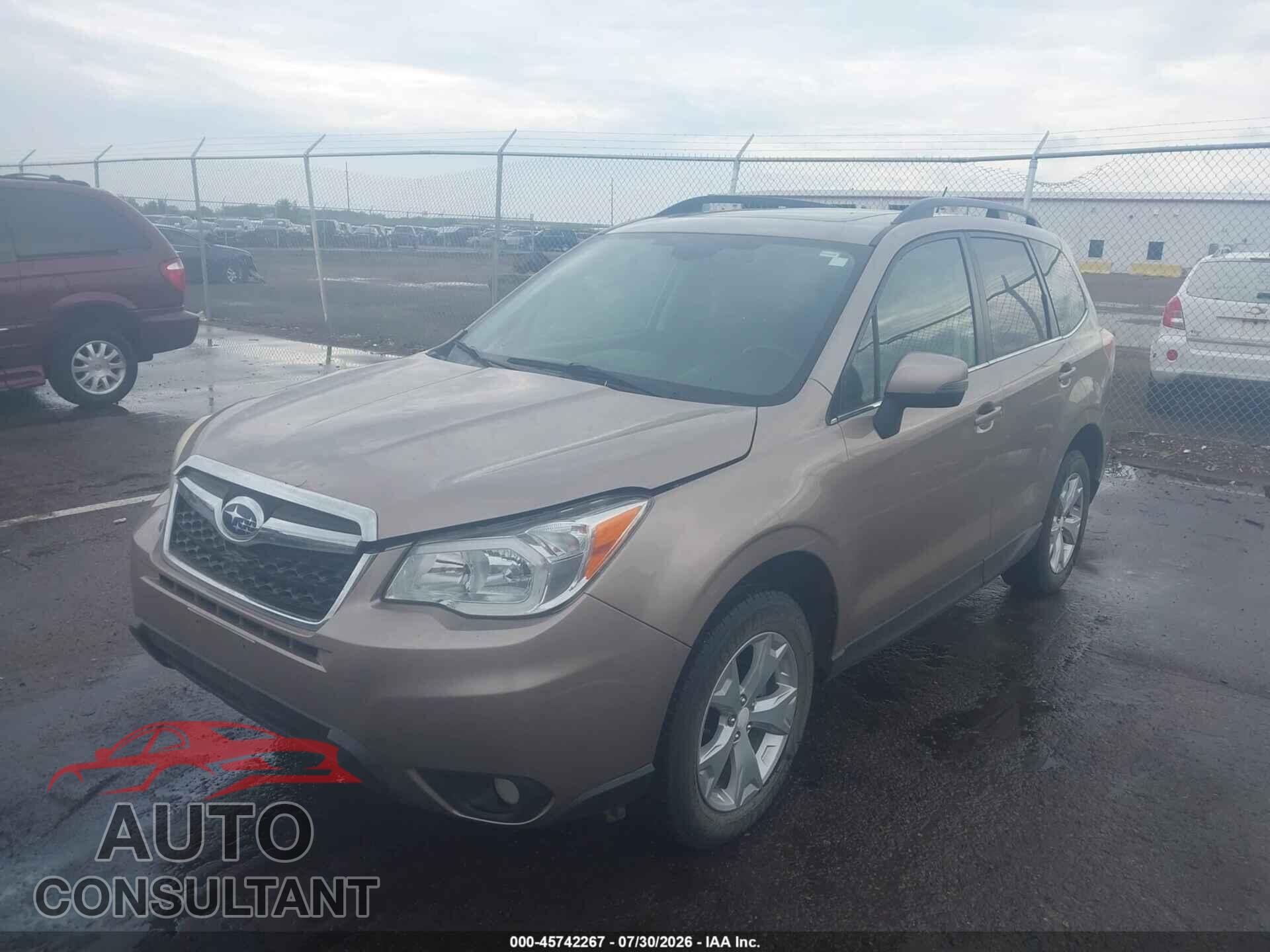 SUBARU FORESTER 2014 - JF2SJAPC0EH548439