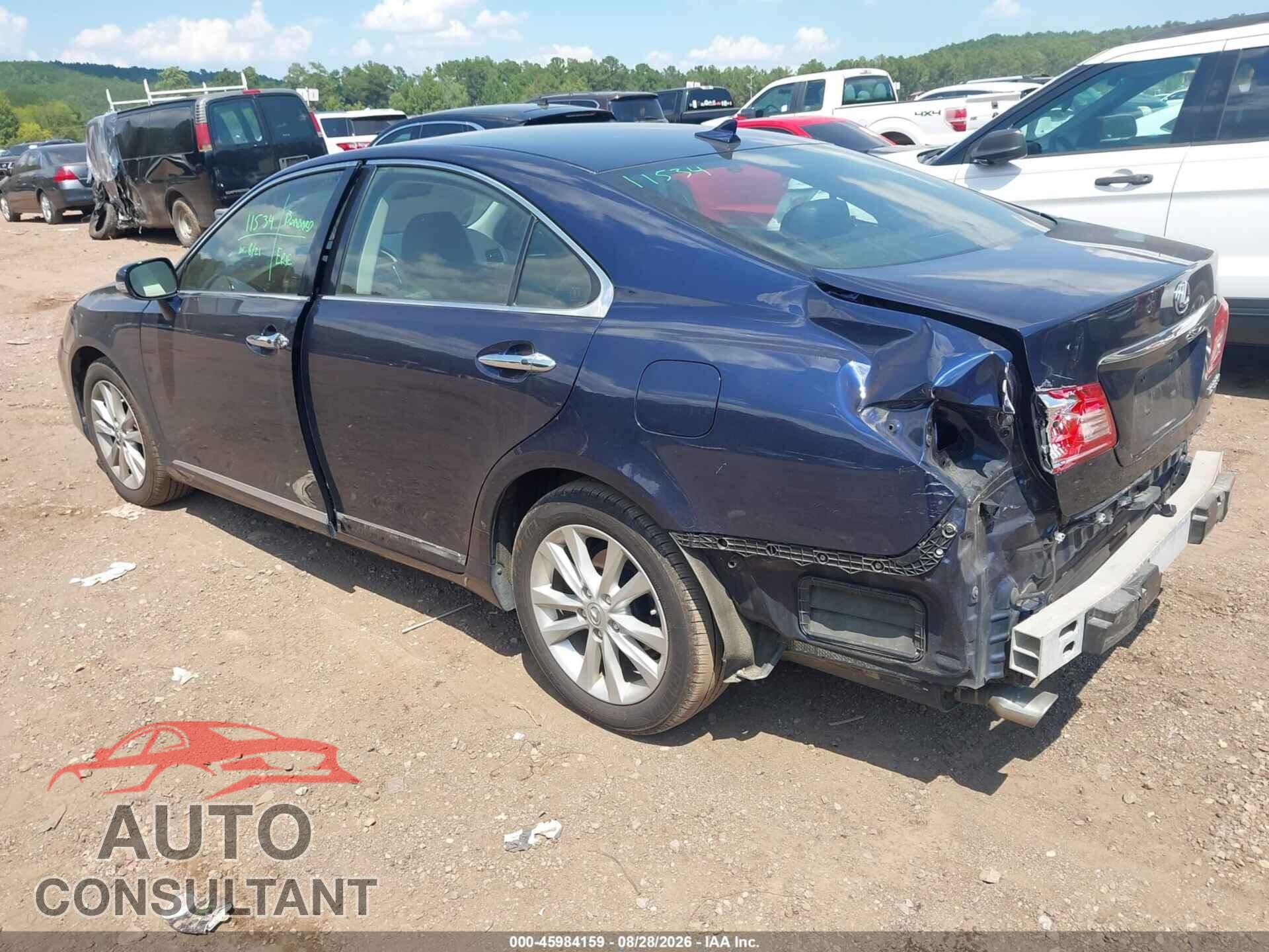 LEXUS ES 350 2011 - JTHBK1EG0B2440076