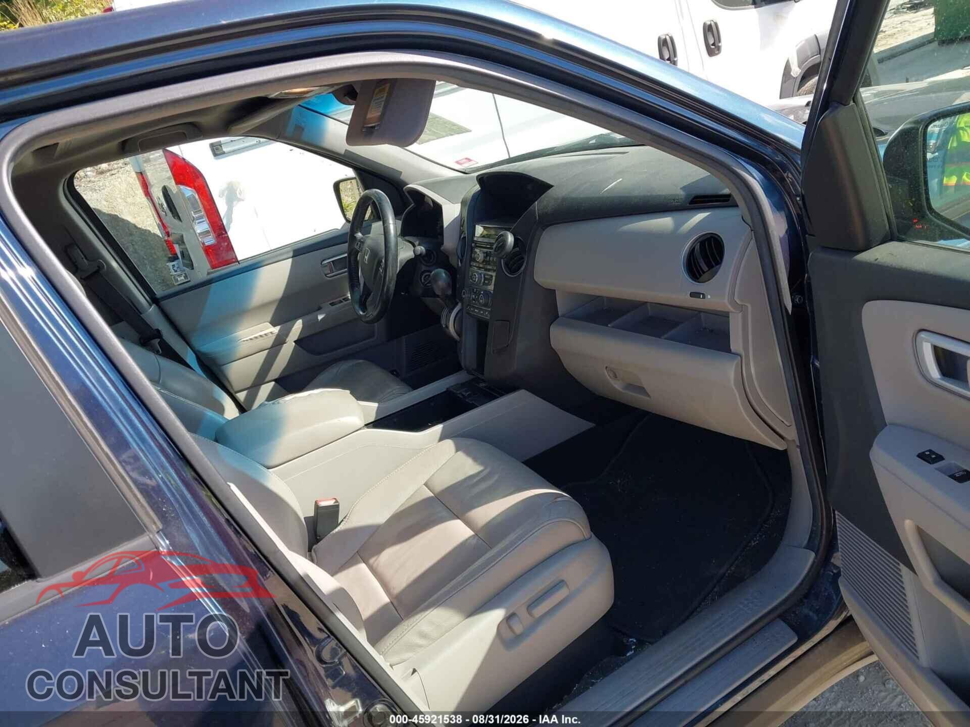 HONDA PILOT 2012 - 5FNYF4H57CB032863