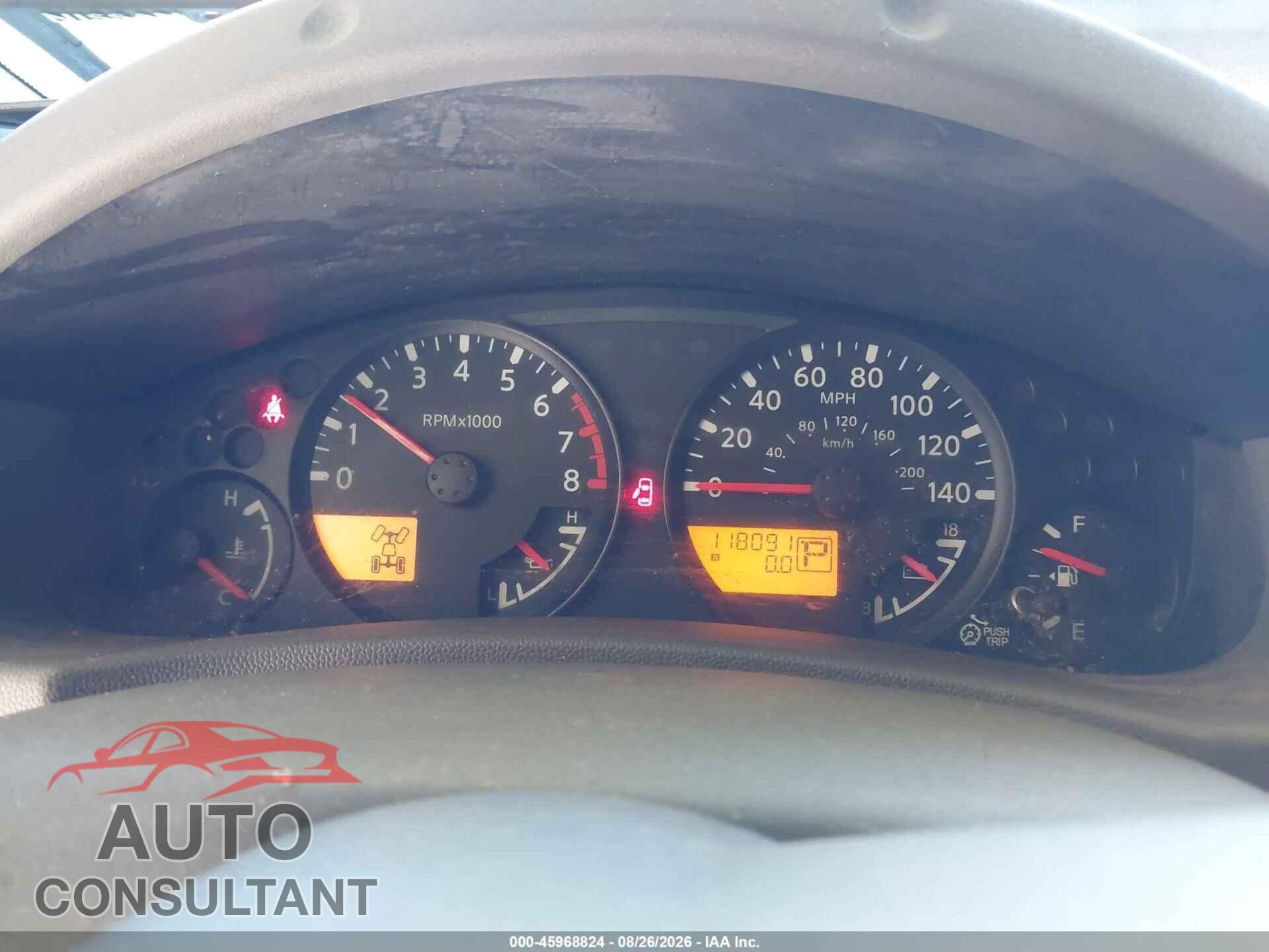 NISSAN FRONTIER 2016 - 1N6AD0EVXGN709638