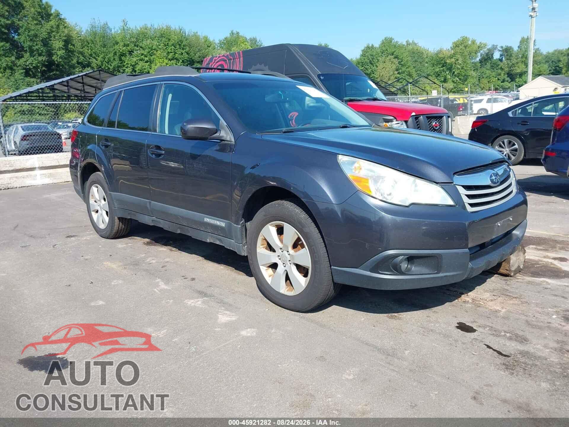 SUBARU OUTBACK 2011 - 4S4BRBKC9B3373956