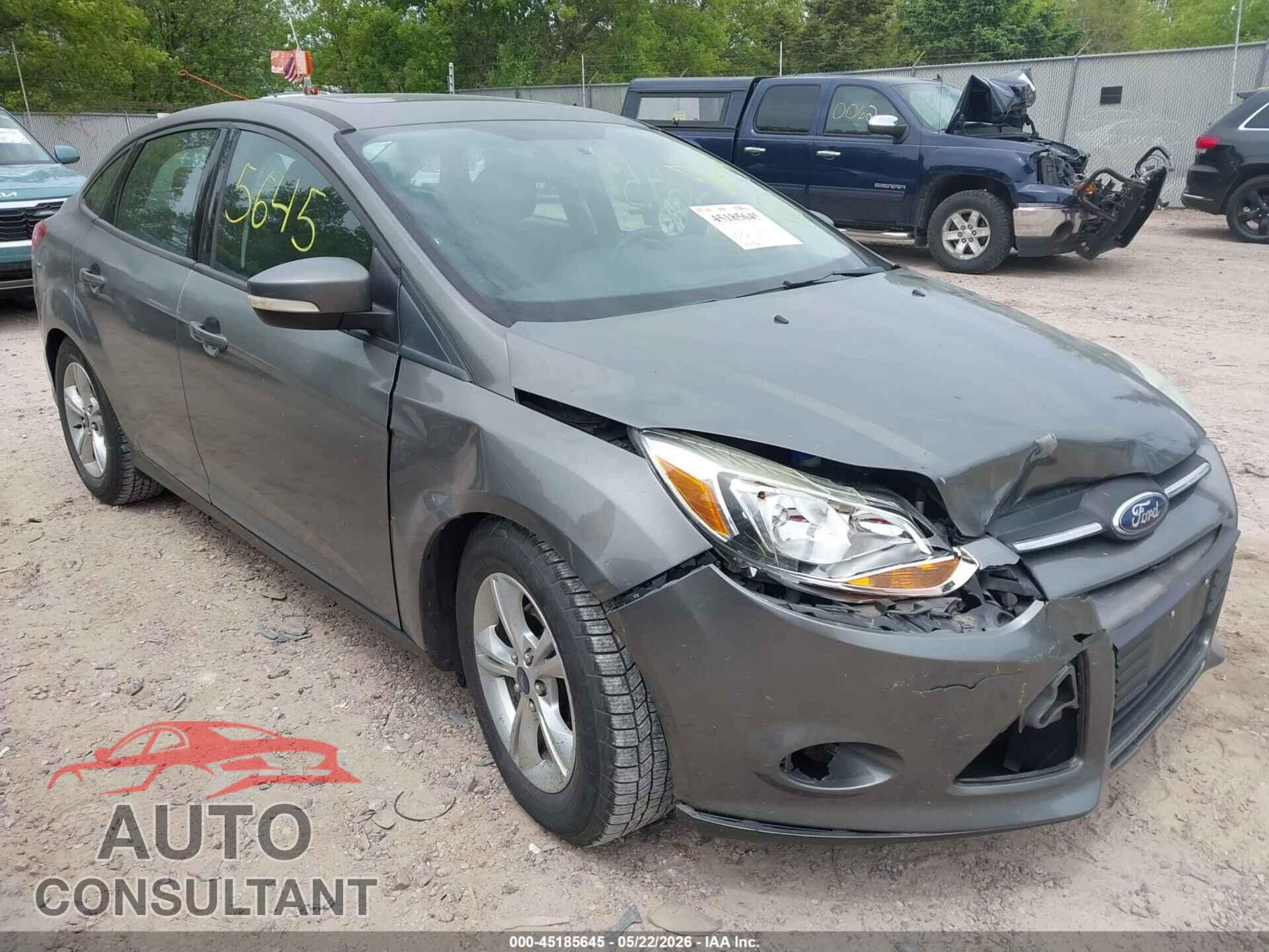 FORD FOCUS 2014 - 1FADP3F22EL122782