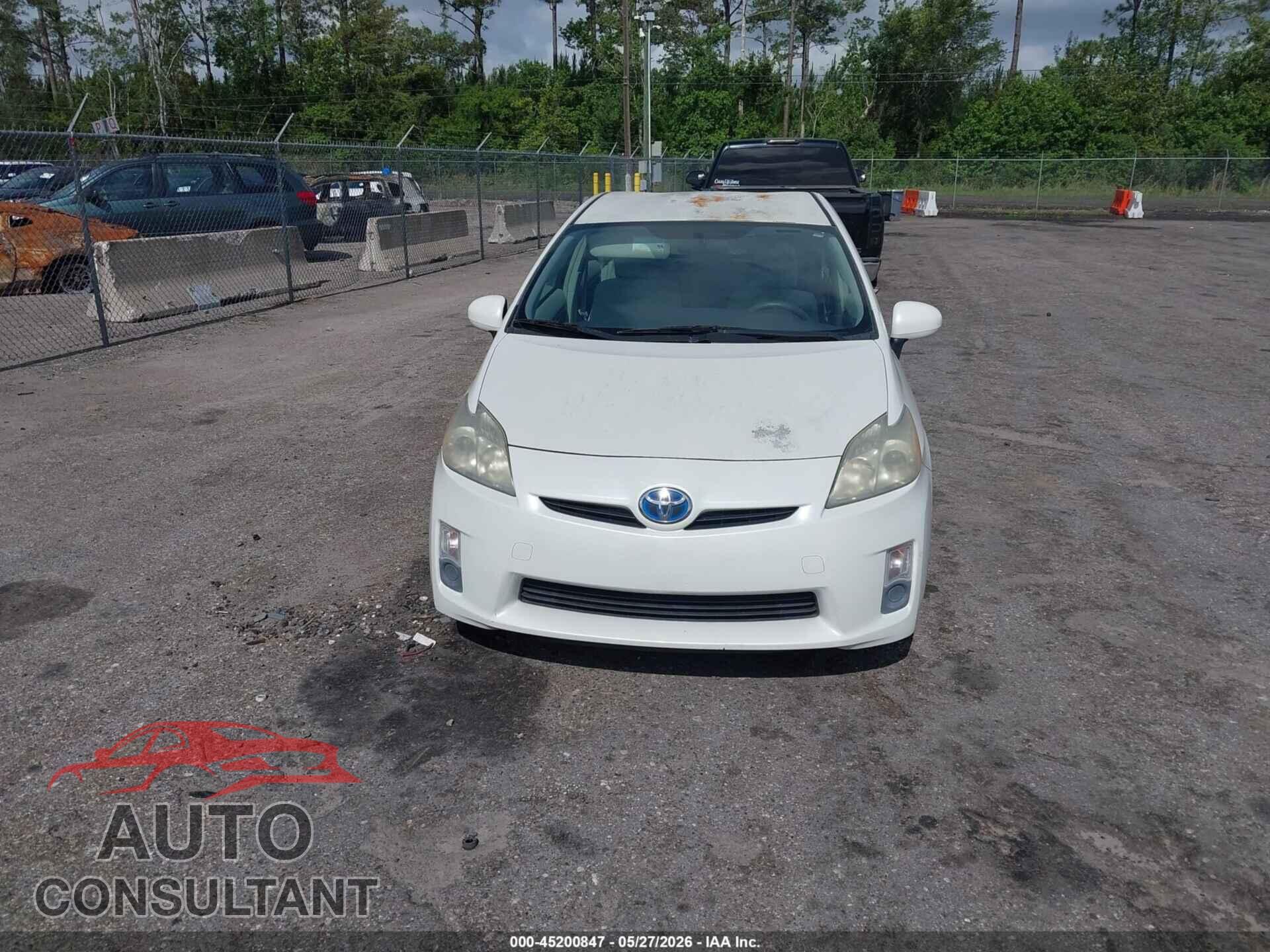TOYOTA PRIUS 2011 - JTDKN3DU6B1463816