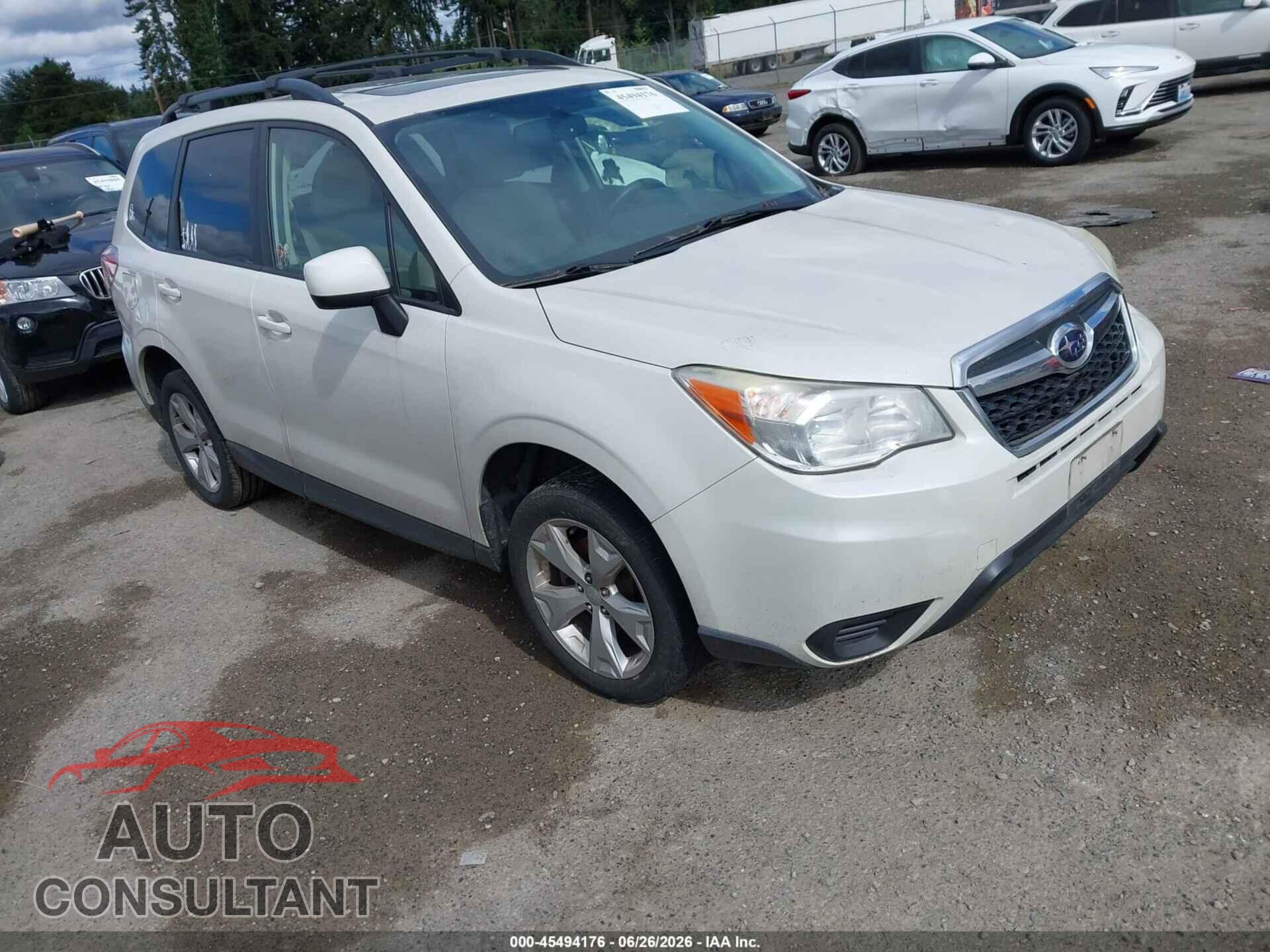 SUBARU FORESTER 2014 - JF2SJAEC7EH476366