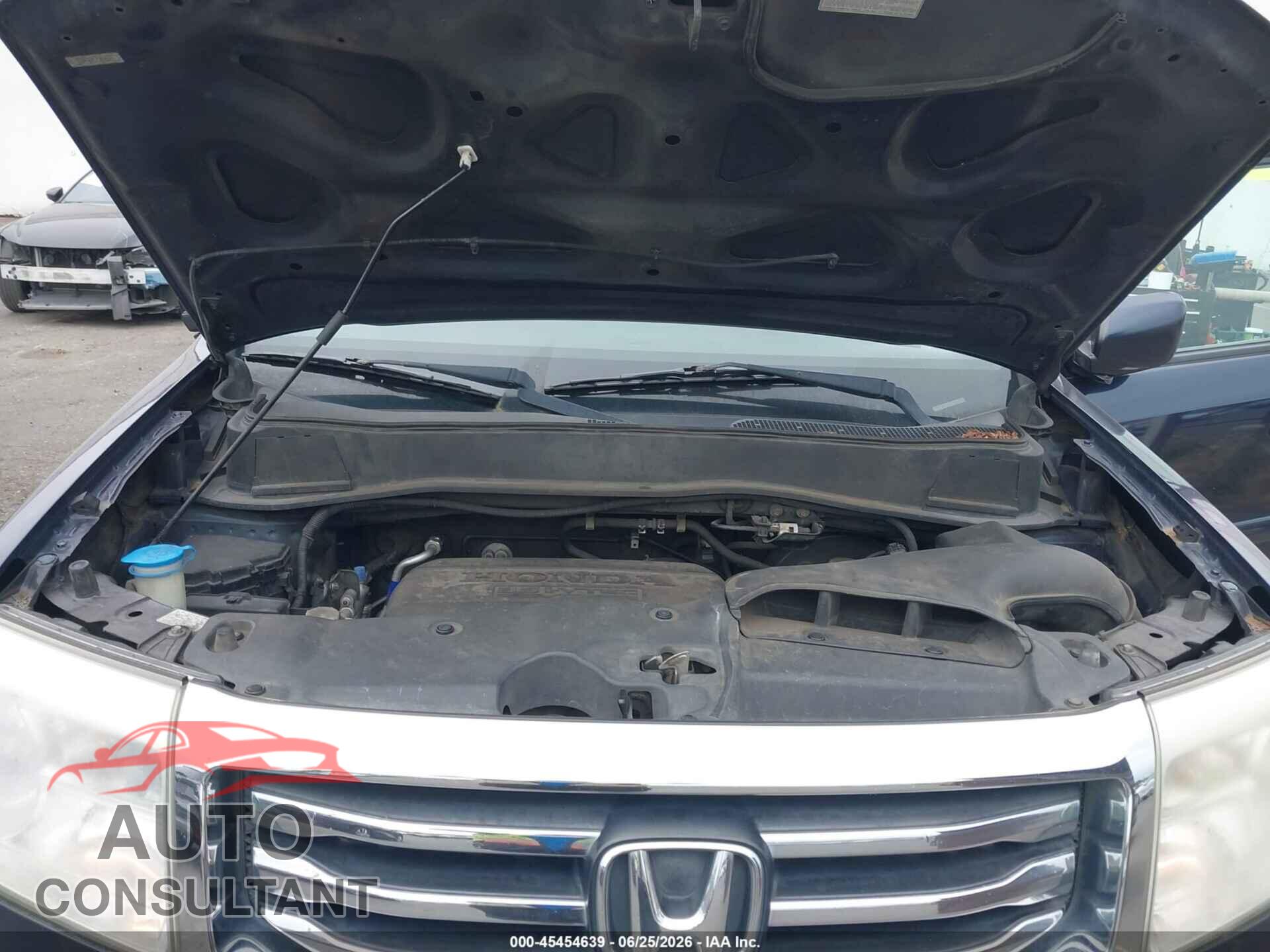 HONDA PILOT 2012 - 5FNYF4H51CB045091
