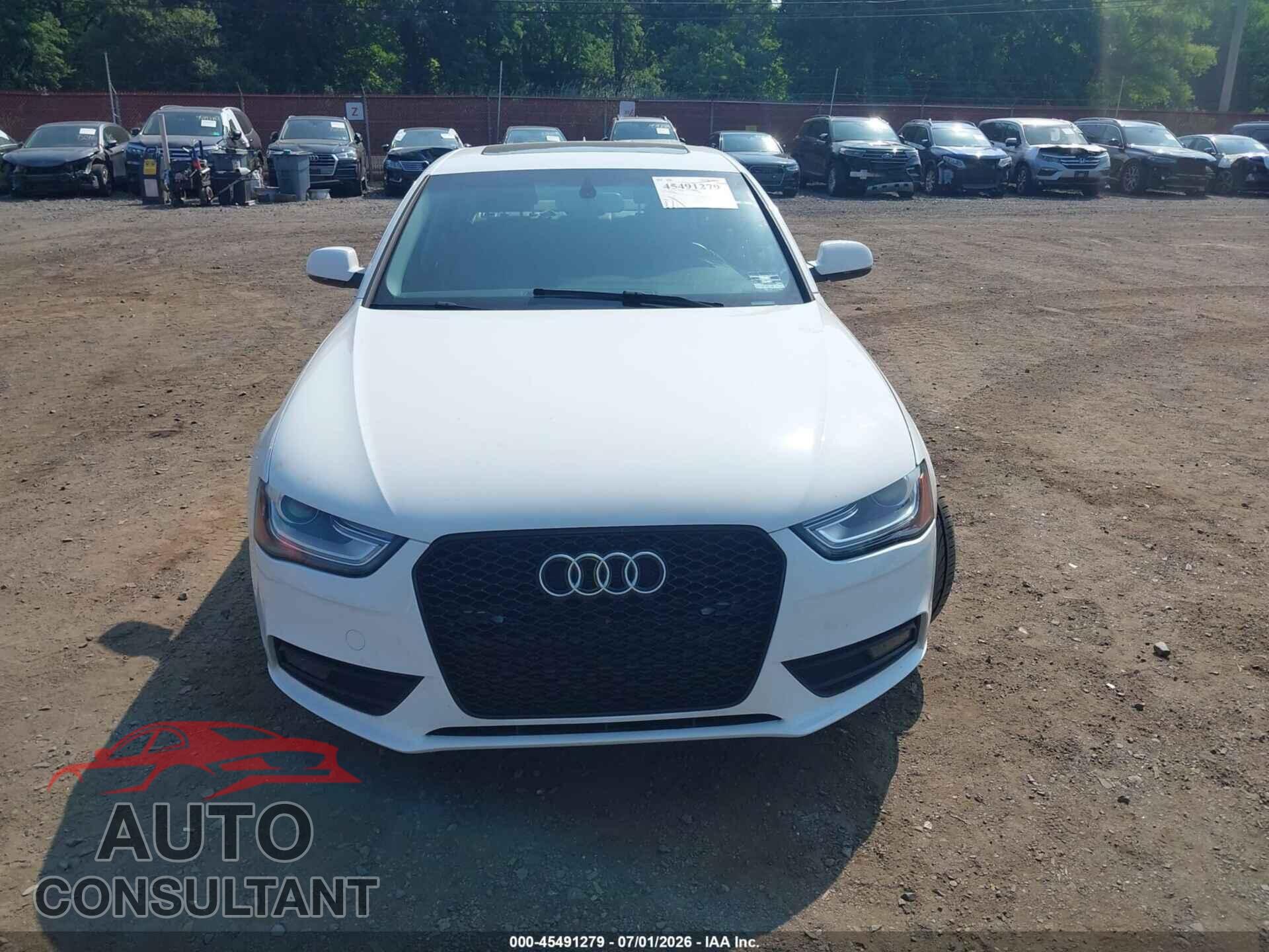 AUDI A4 2013 - WAUFFAFL5DN033128