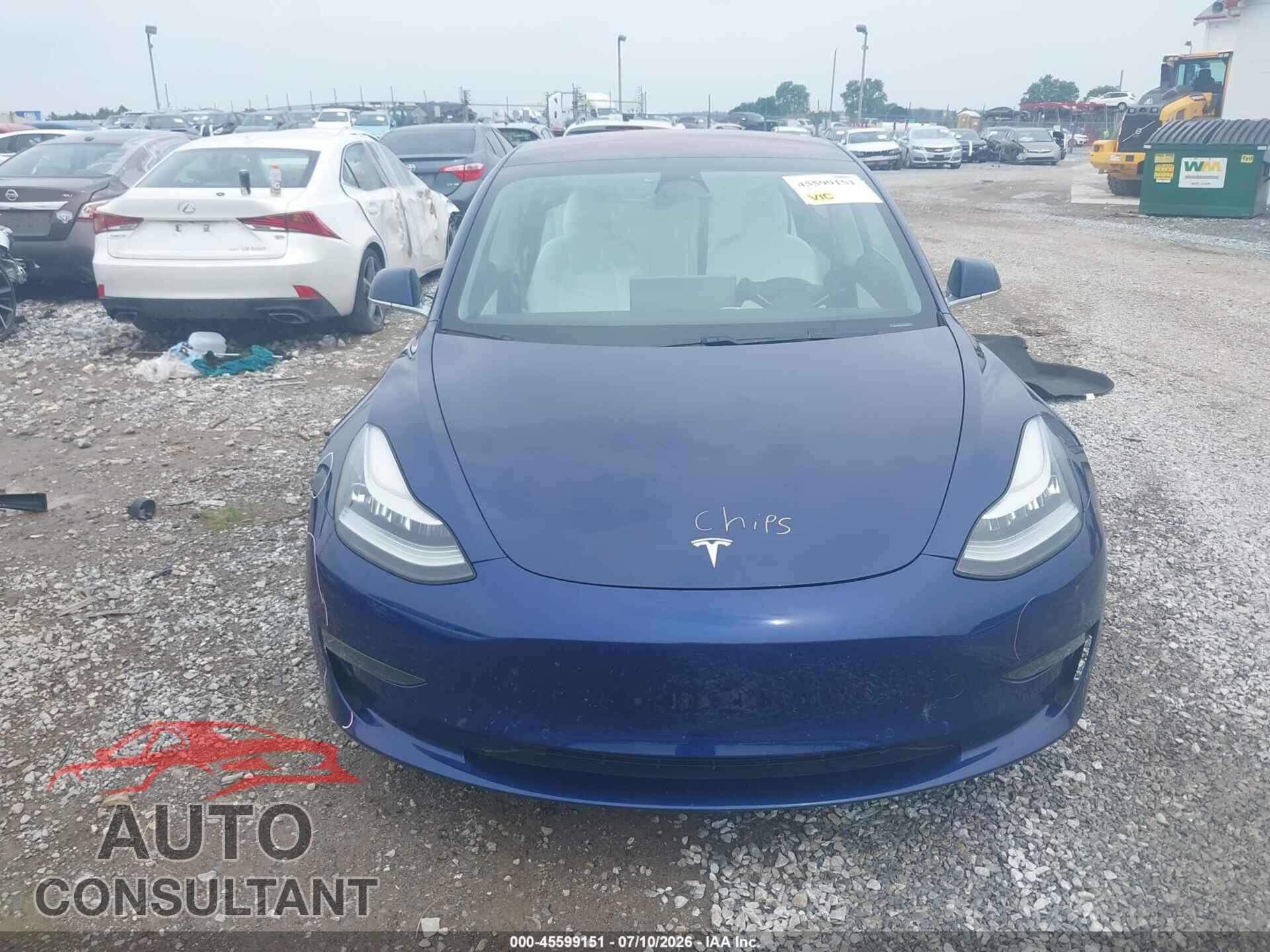TESLA MODEL 3 2018 - 5YJ3E1EB2JF056121