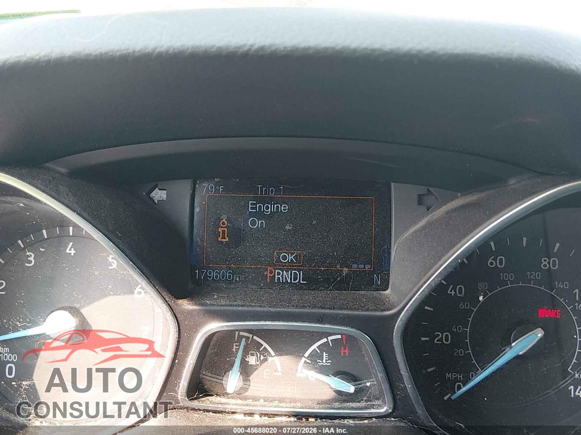 FORD FOCUS 2016 - 1FADP3K22GL263540