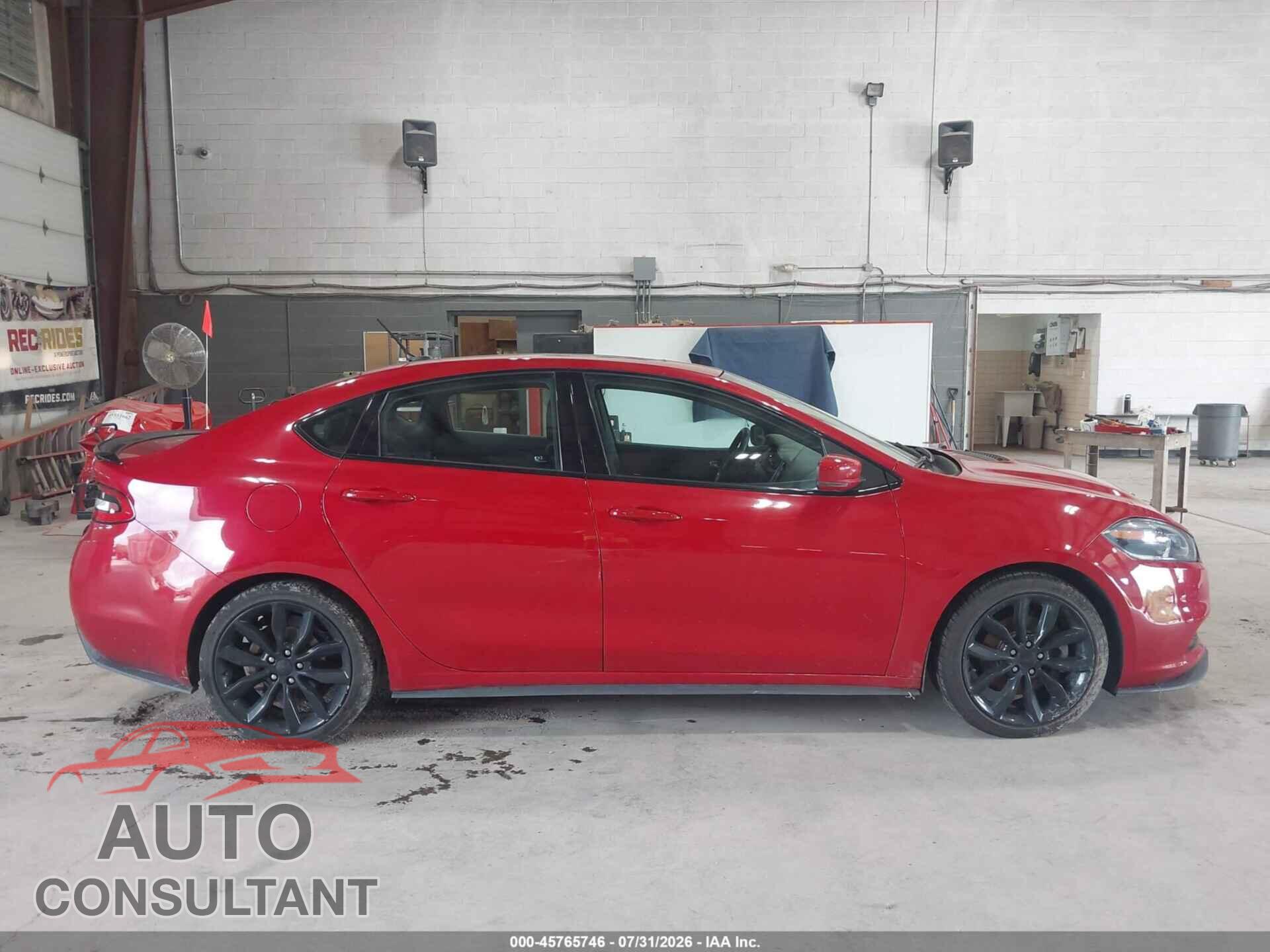 DODGE DART 2016 - 1C3CDFEBXGD685145