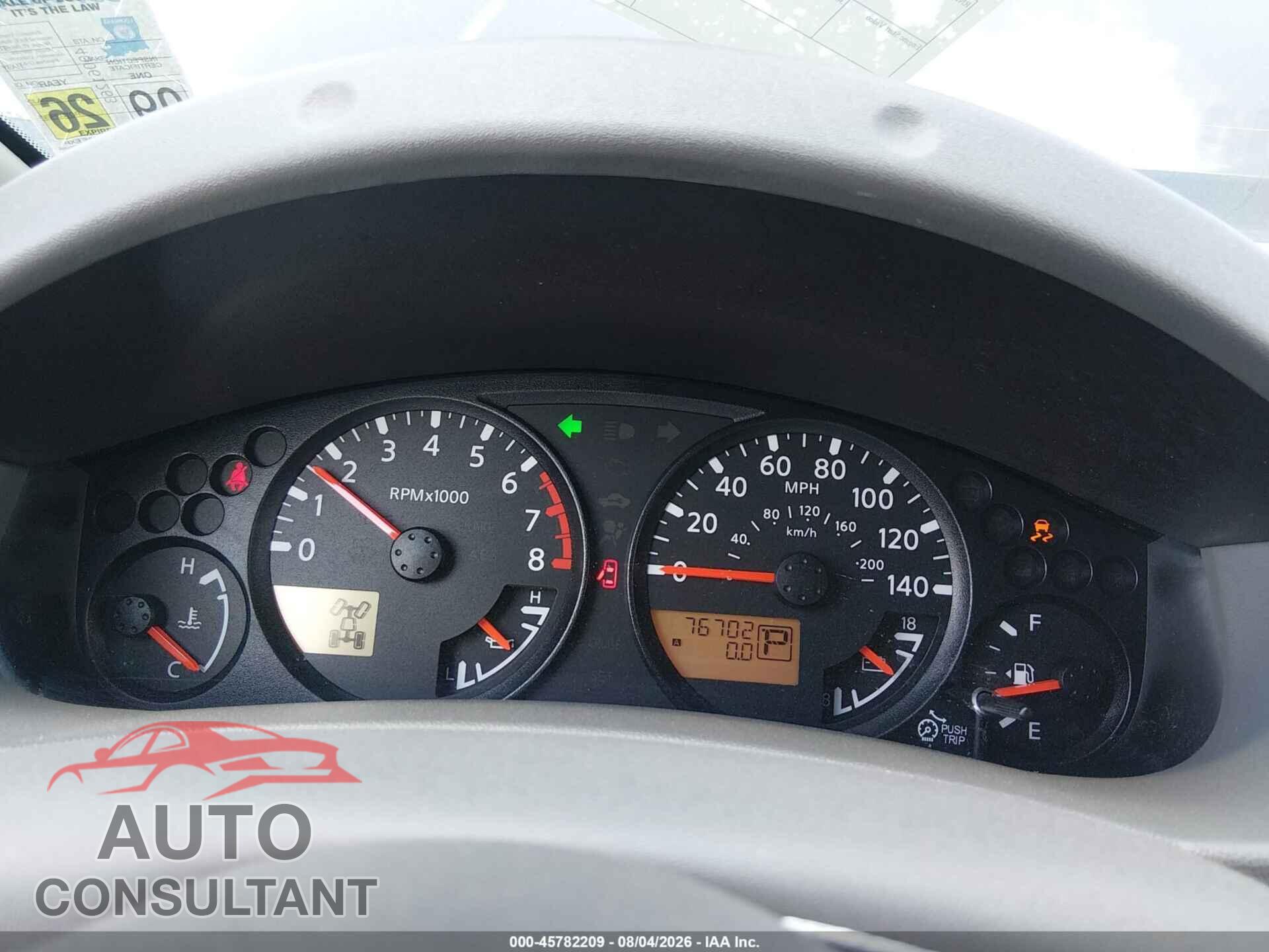 NISSAN FRONTIER 2019 - 1N6AD0EV7KN880727