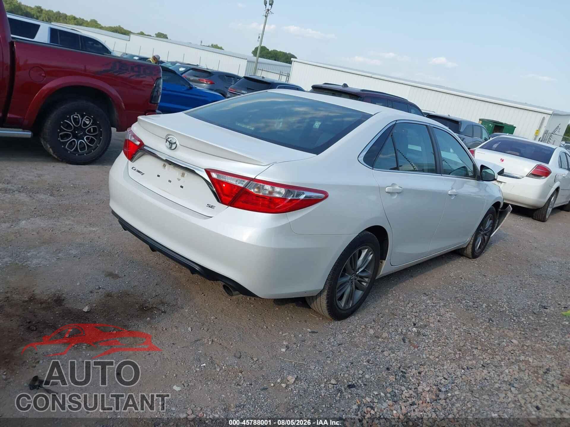 TOYOTA CAMRY 2017 - 4T1BF1FK4HU302770