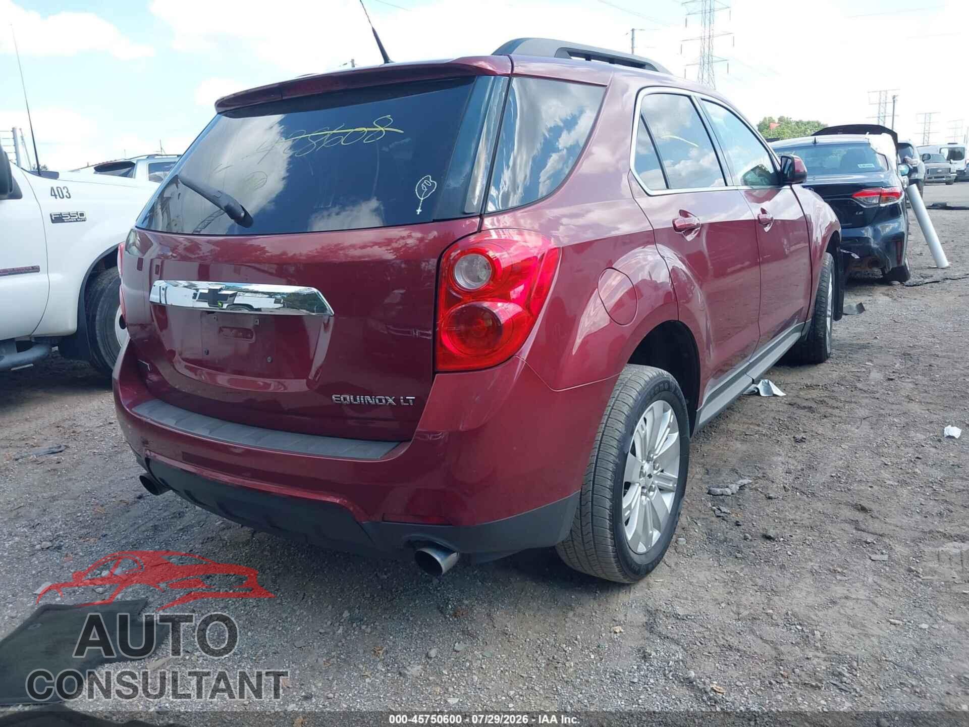 CHEVROLET EQUINOX 2011 - 2CNFLDE54B6428608