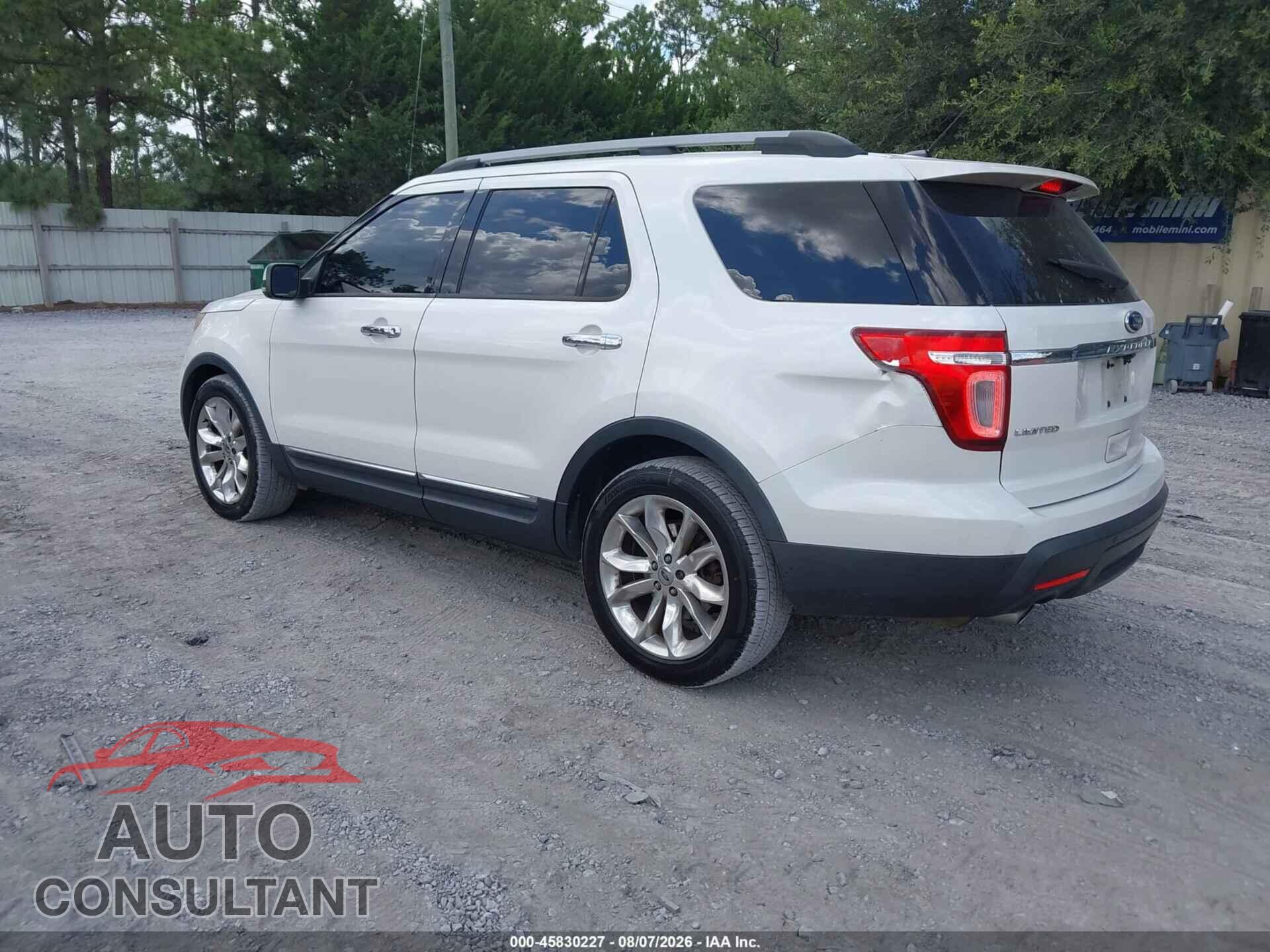FORD EXPLORER 2011 - 1FMHK7F87BGA94709