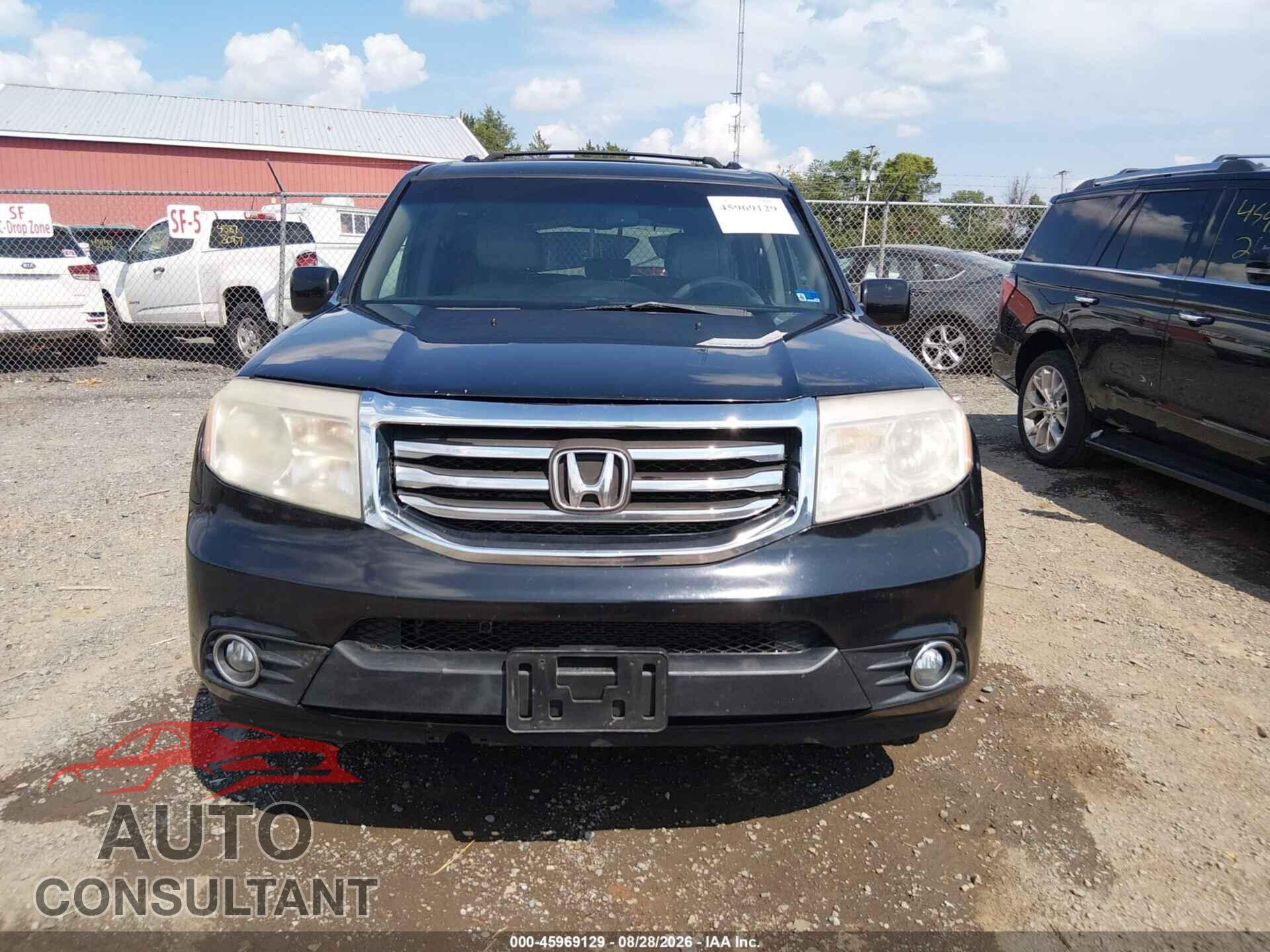 HONDA PILOT 2012 - 5FNYF4H50CB050041