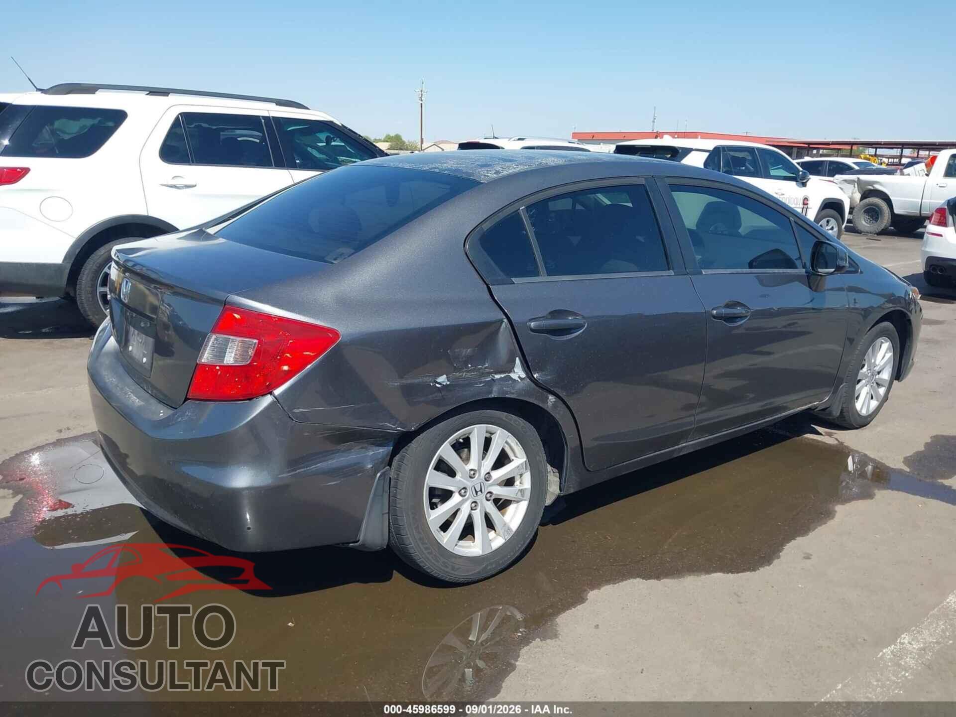 HONDA CIVIC 2012 - 19XFB2F8XCE072123