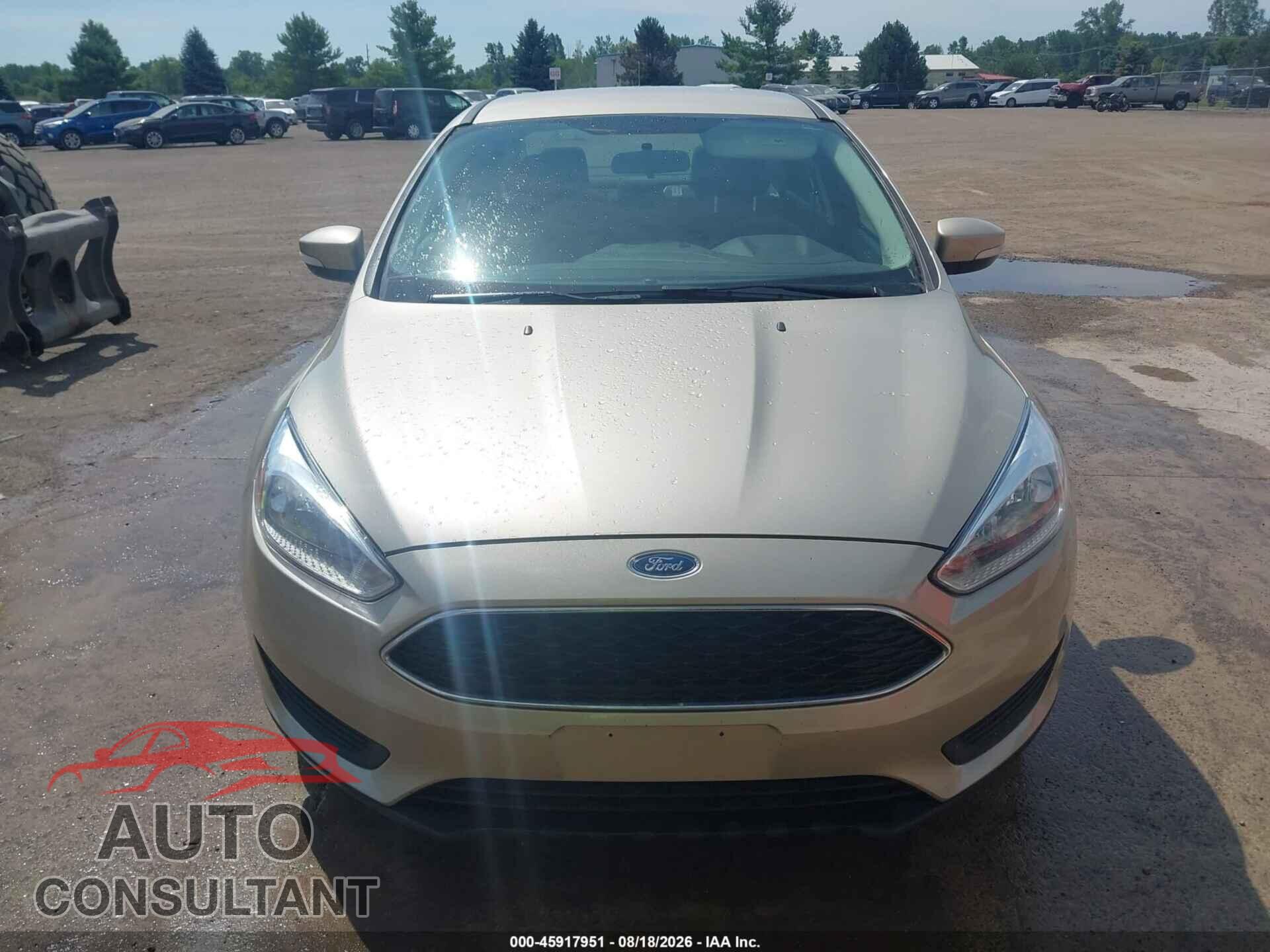FORD FOCUS 2017 - 1FADP3F25HL329655