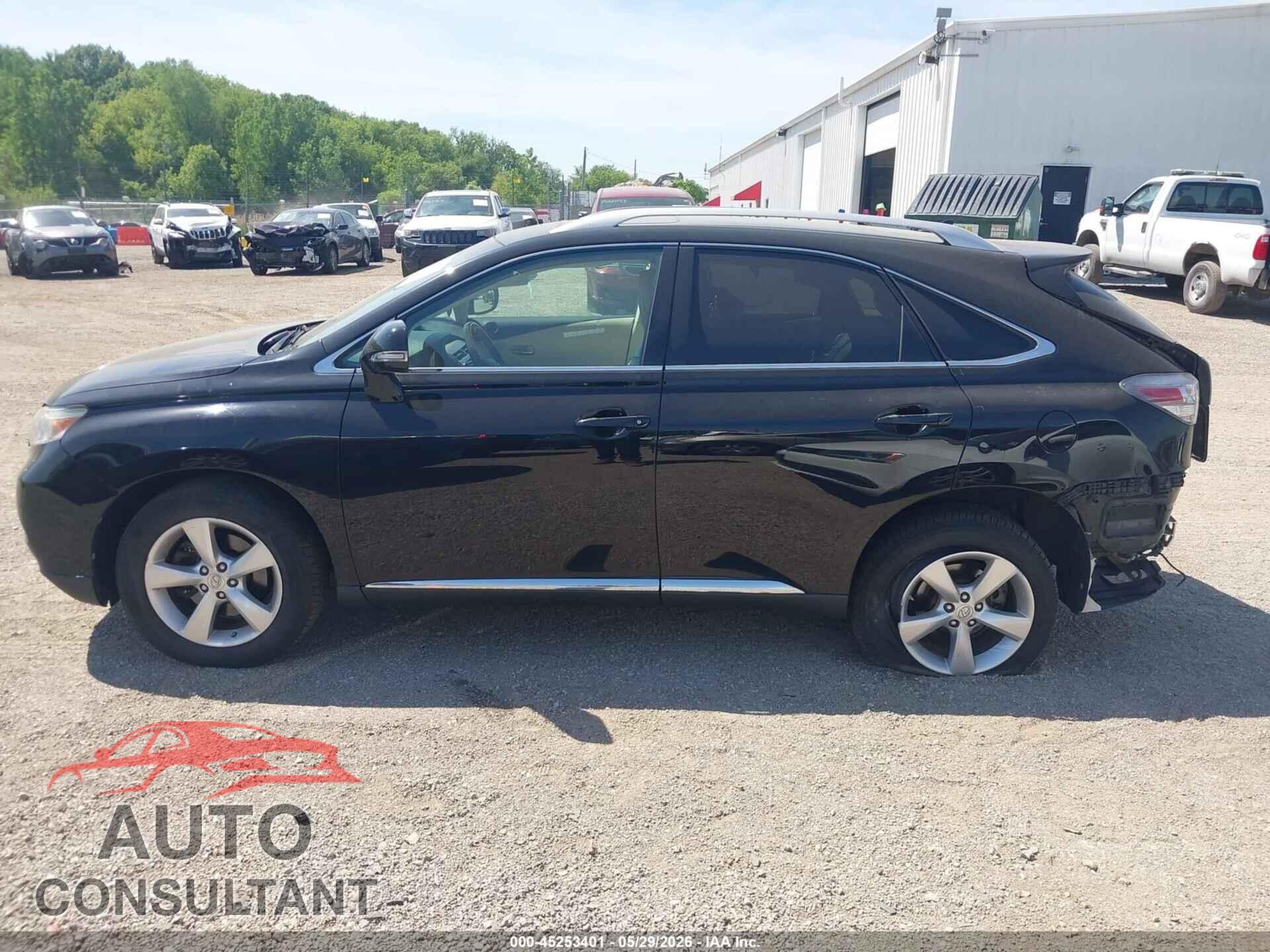 LEXUS RX 350 2011 - 2T2BK1BA4BC086111