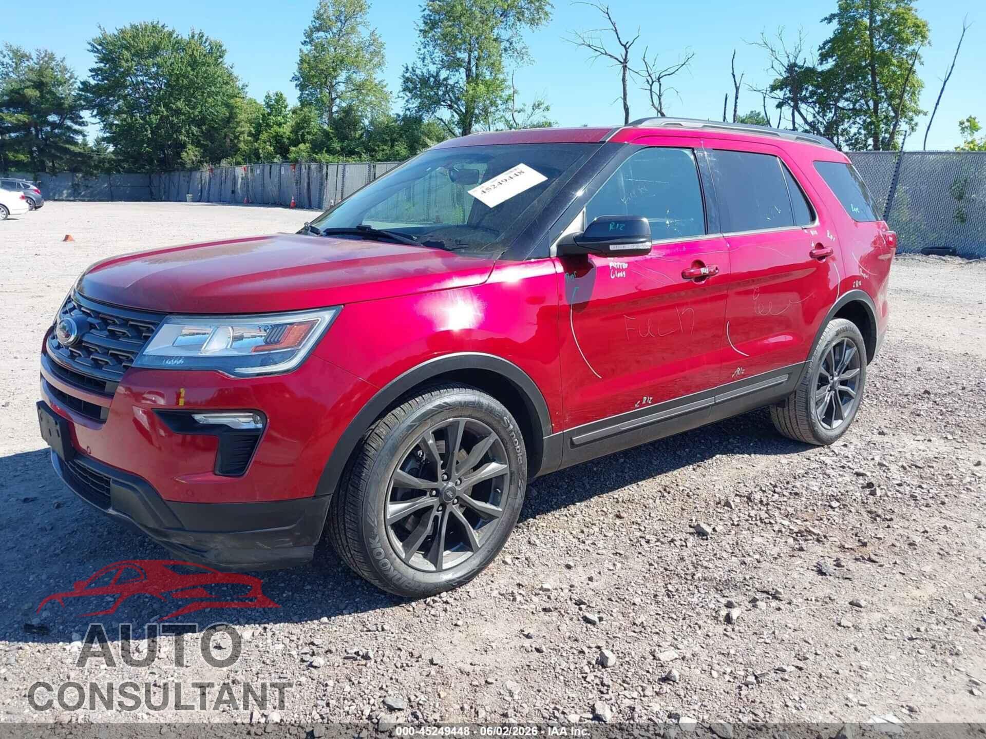 FORD EXPLORER 2018 - 1FM5K8D86JGC34582