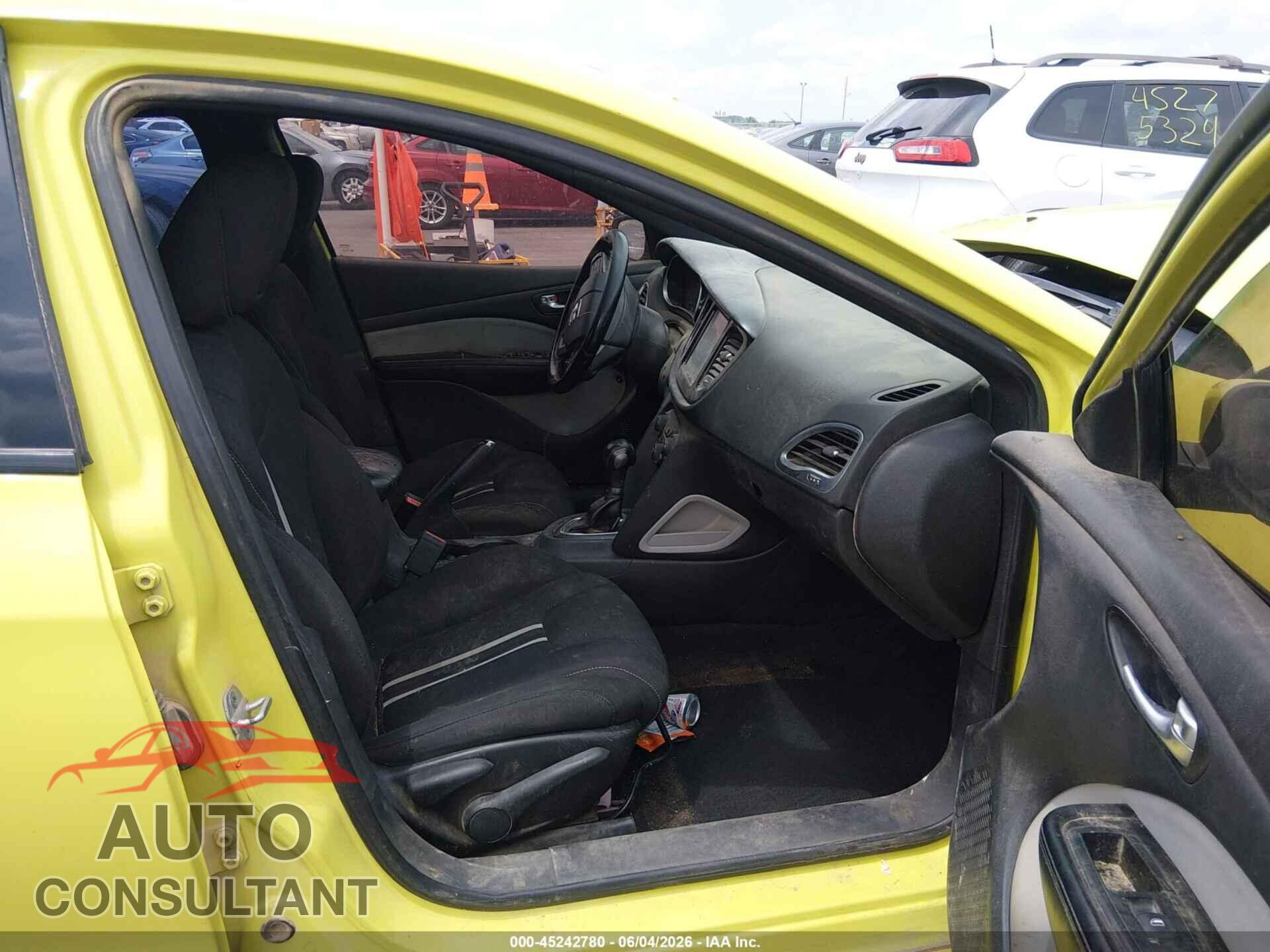 DODGE DART 2013 - 1C3CDFBA0DD198401