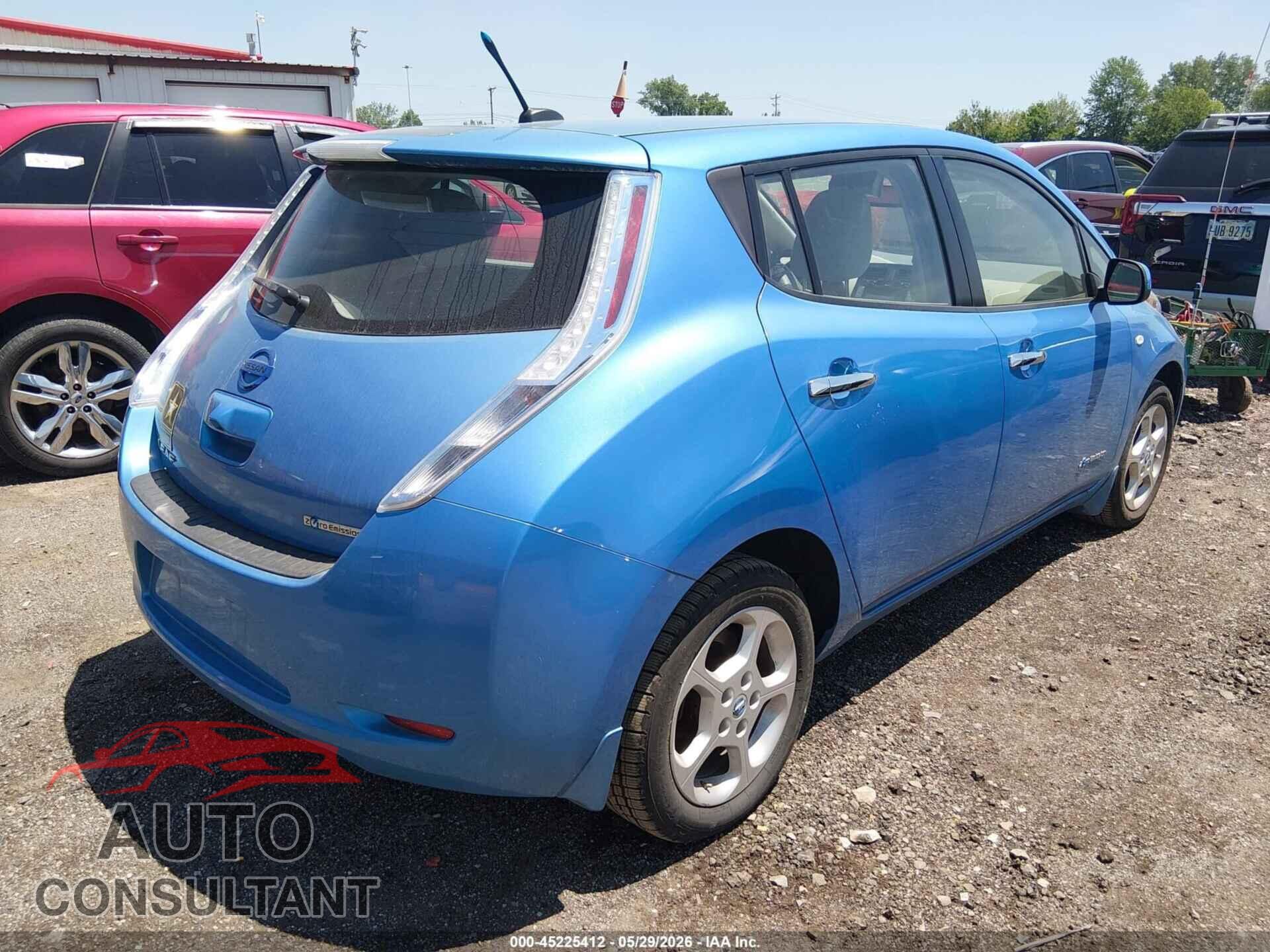 NISSAN LEAF 2012 - JN1AZ0CP2CT020114