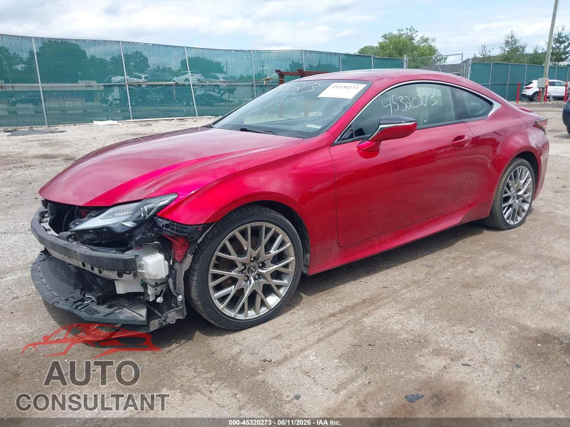 LEXUS RC 300 2021 - JTHD85EC1M5006262