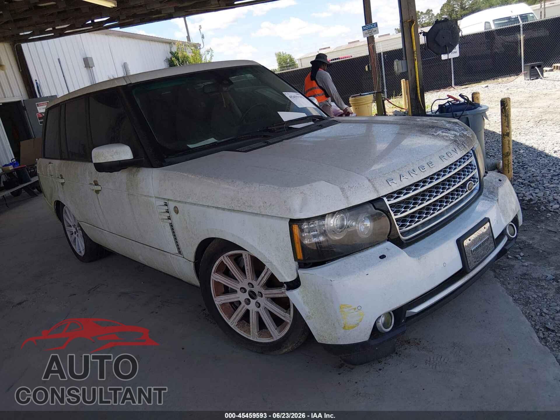 LAND ROVER RANGE ROVER 2012 - SALMF1E41CA376375