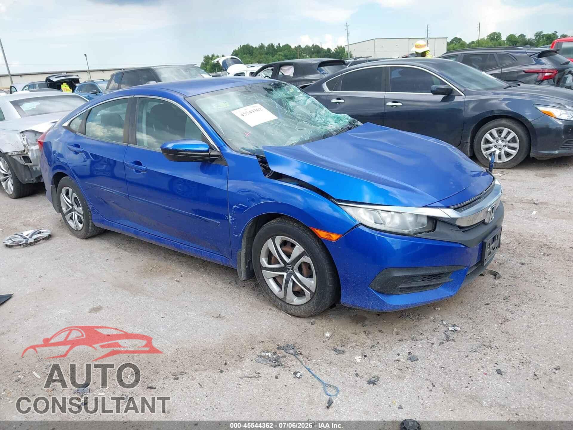 HONDA CIVIC 2016 - 2HGFC2F54GH552124