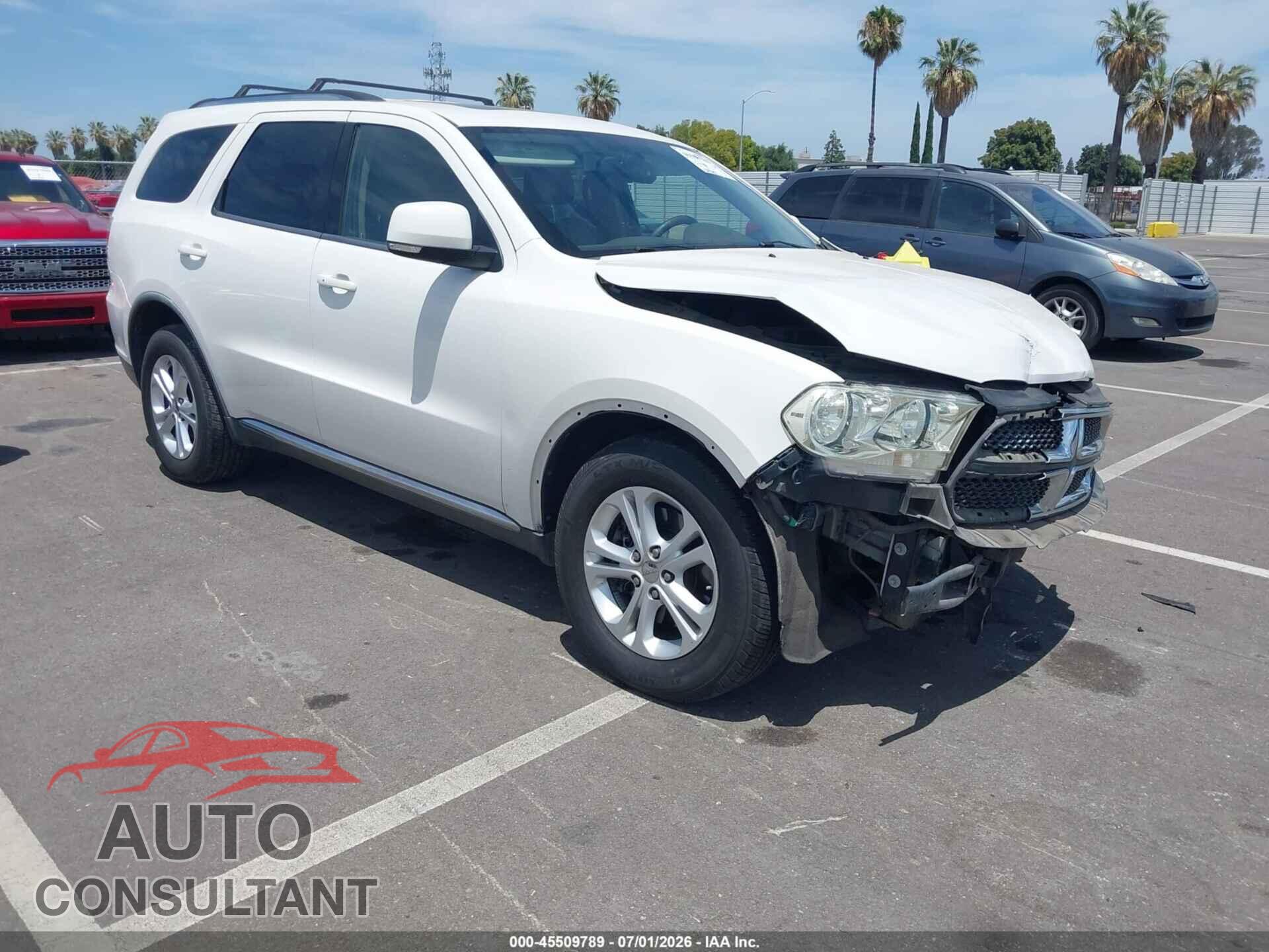 DODGE DURANGO 2011 - 1D4SE4GT6BC593580