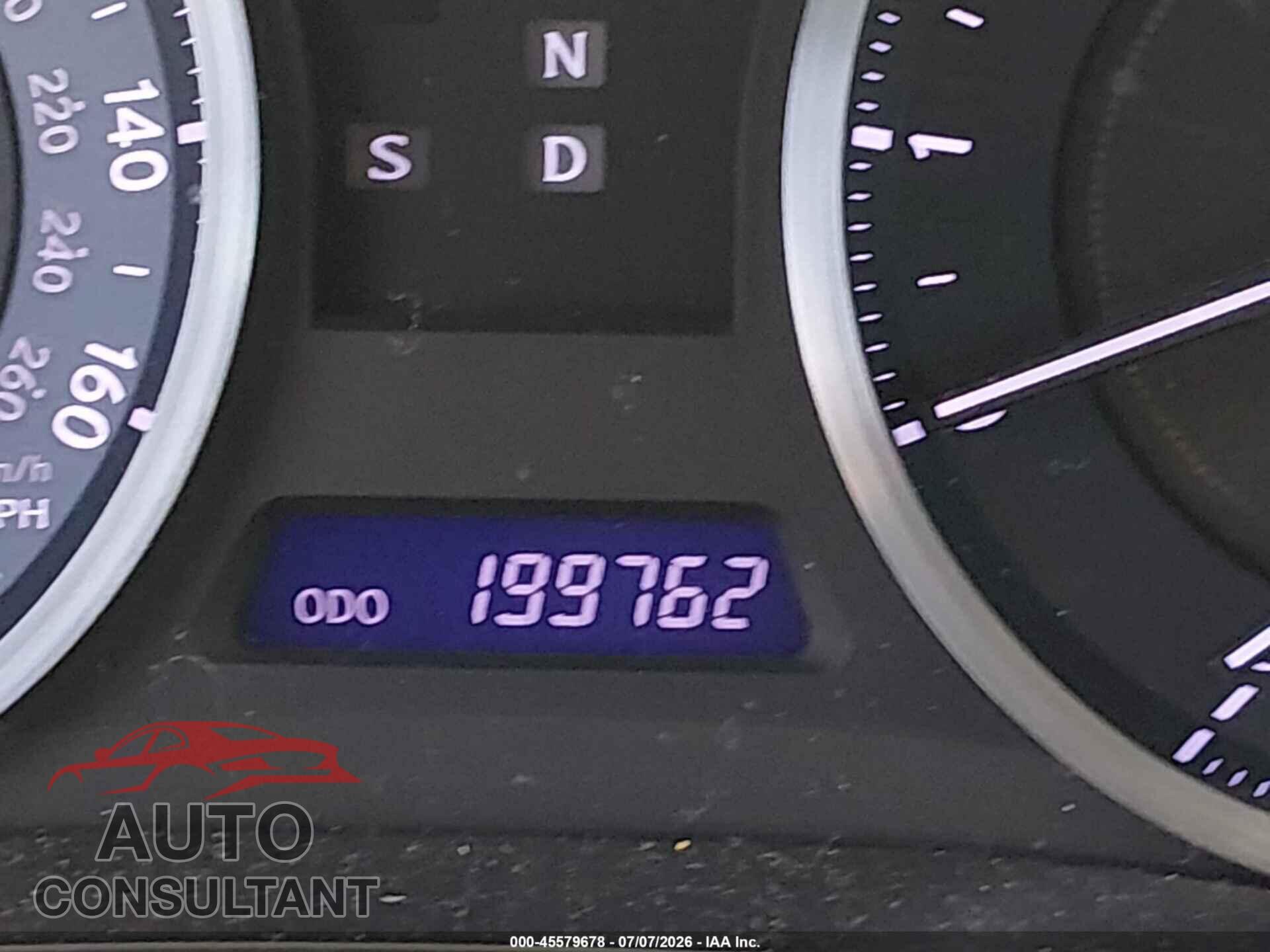 LEXUS IS 250 2011 - JTHBF5C24B5151929