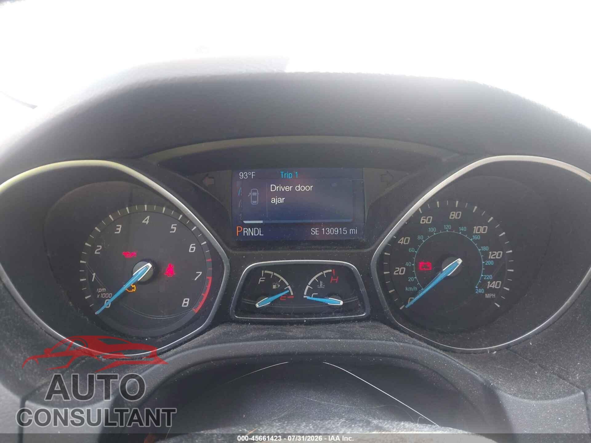 FORD FOCUS 2014 - 1FADP3F29EL404689