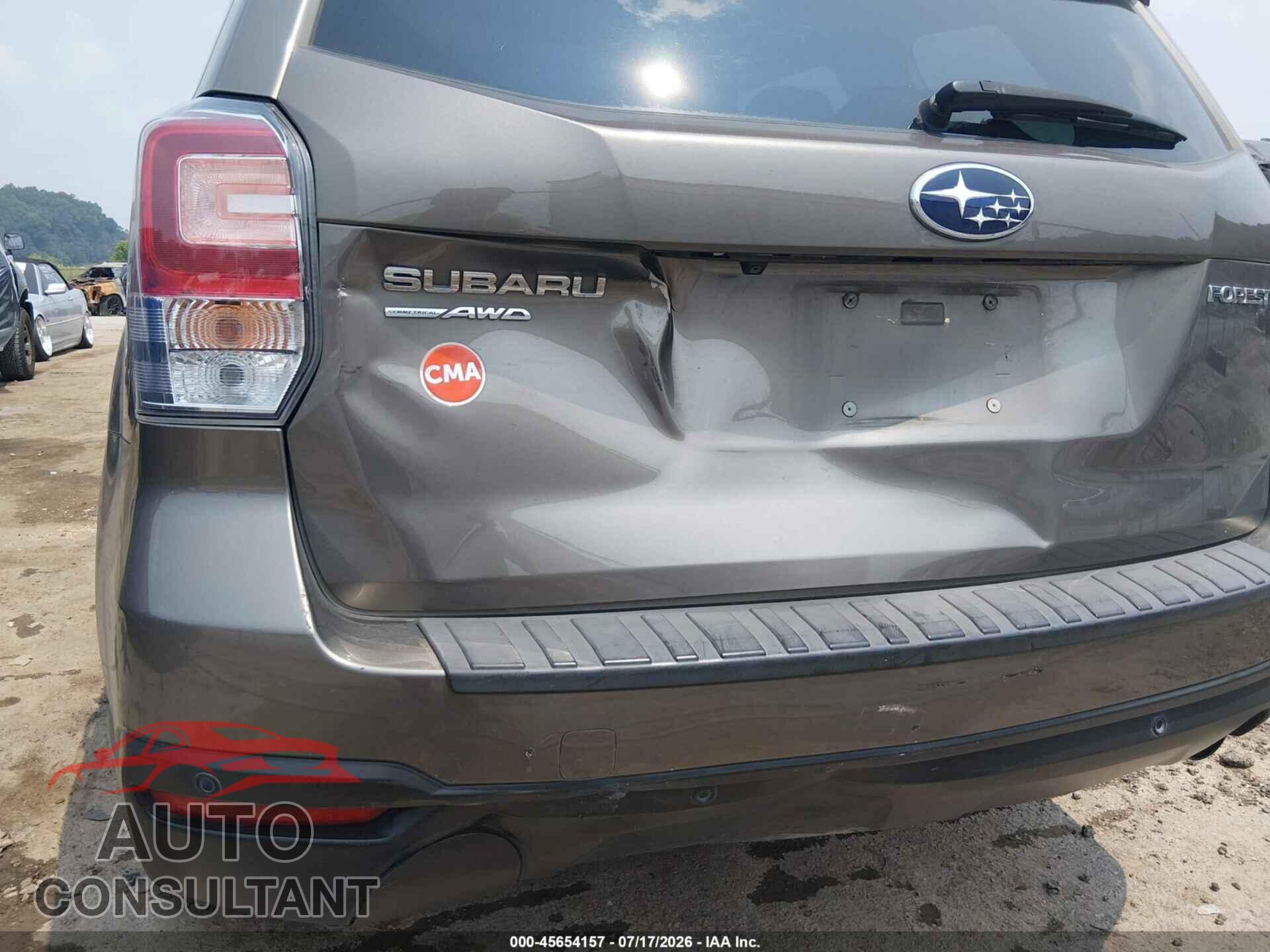 SUBARU FORESTER 2018 - JF2SJAWC3JH590650