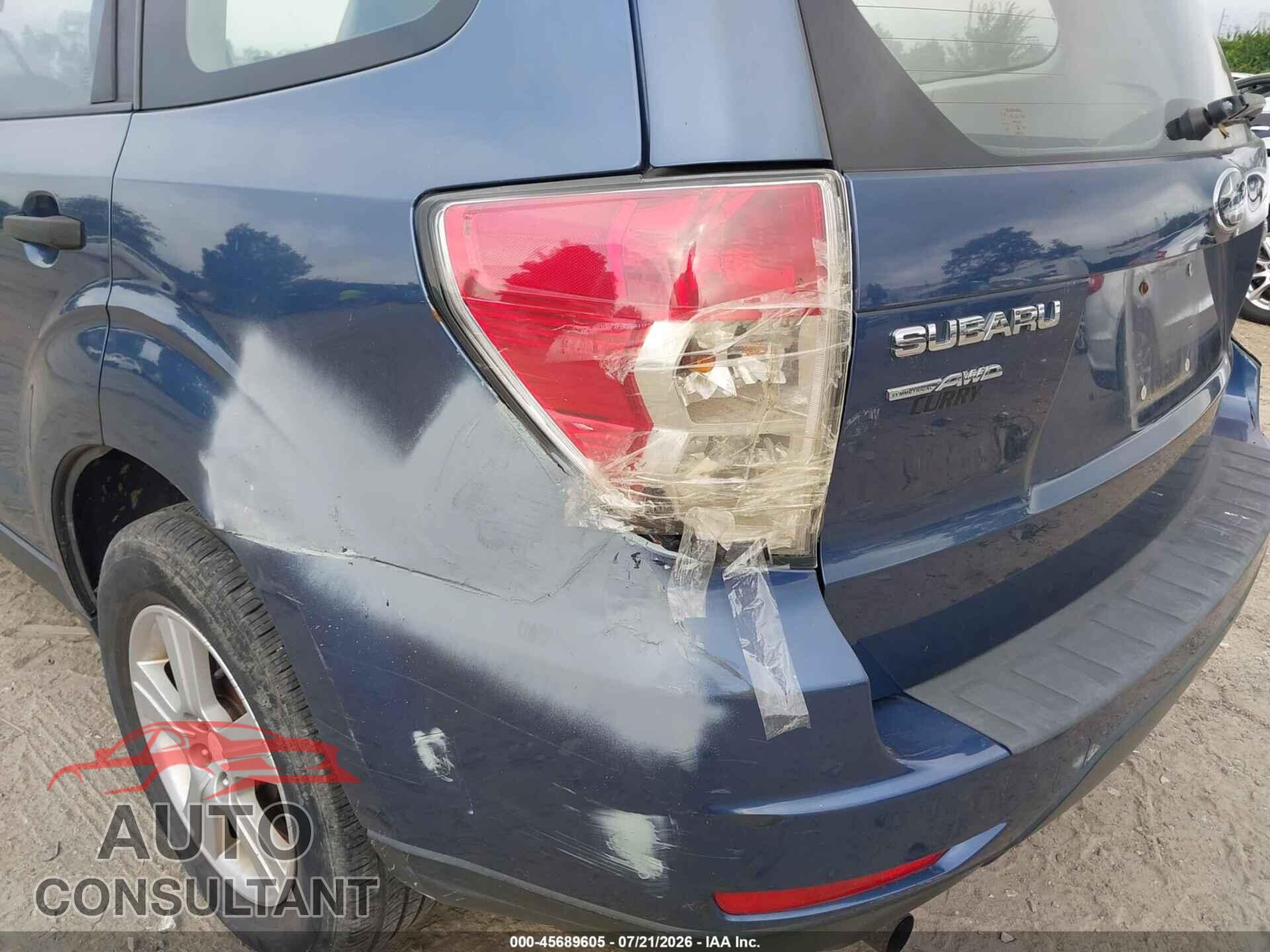 SUBARU FORESTER 2011 - JF2SHABC9BH776146